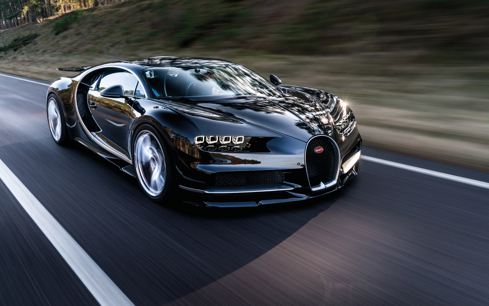 2560×1600  Bugatti Chiron 布加迪跑车电脑壁纸图片