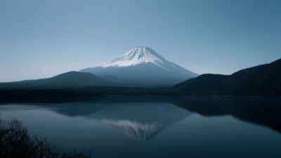 3000x1688 日本富士山高清风景电脑壁纸