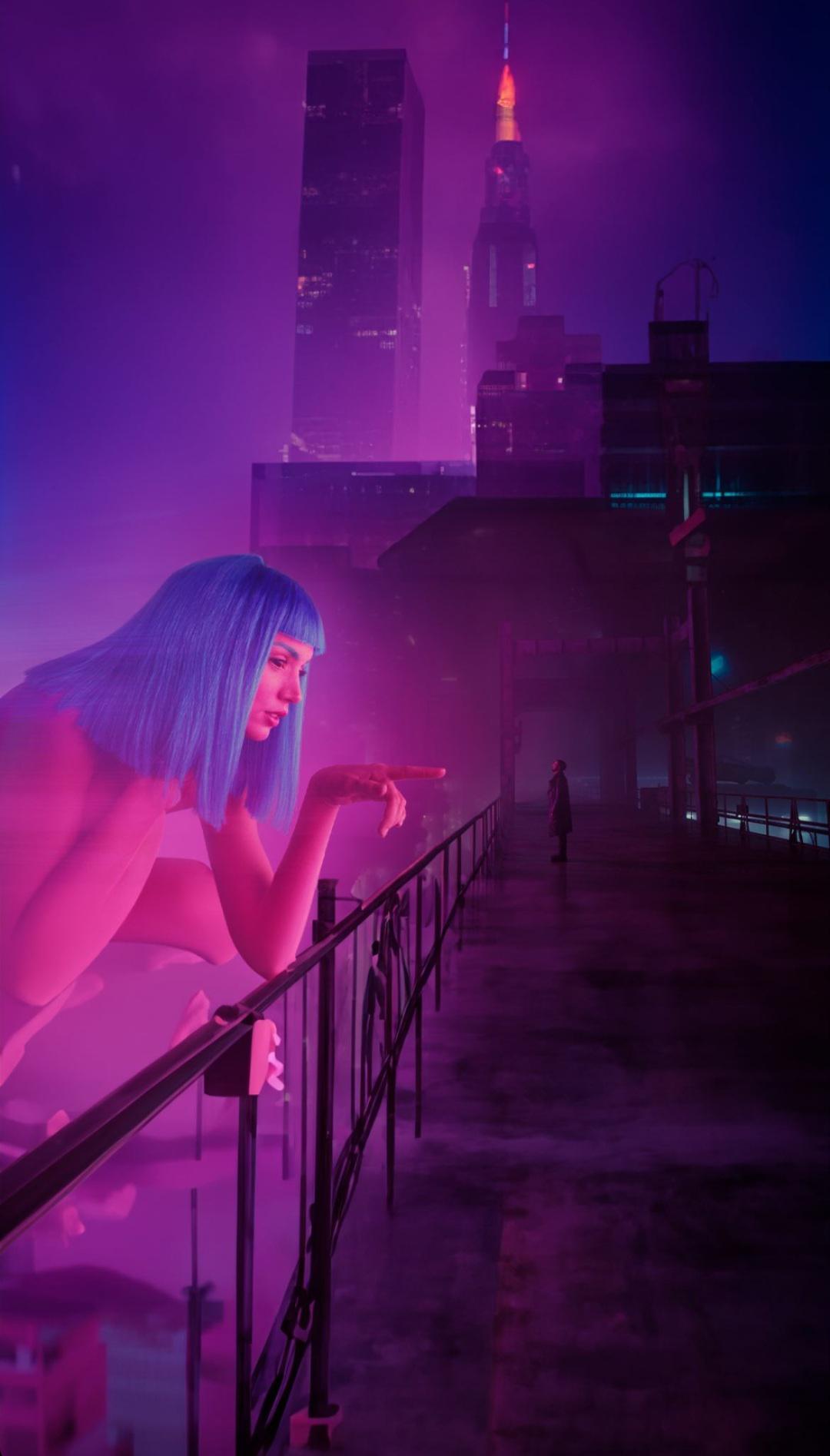 21ddp6 1080×1895 Blade Runner 2049 cyberpunk movies Blade Runner Joi