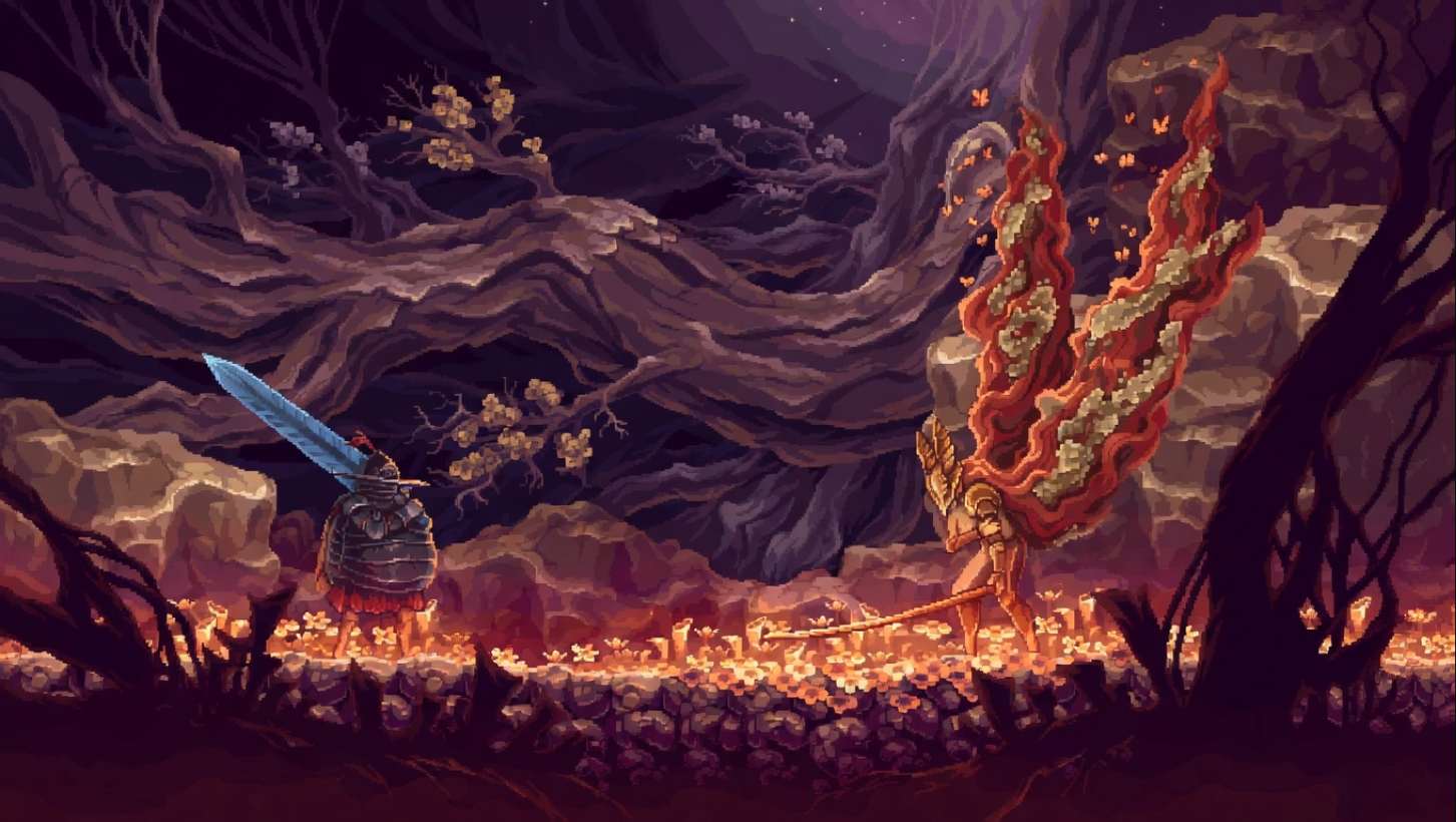 rqyv3m 1453×820 pixel art Elden Ring Malenia (Elden Ring) fantasy art video games