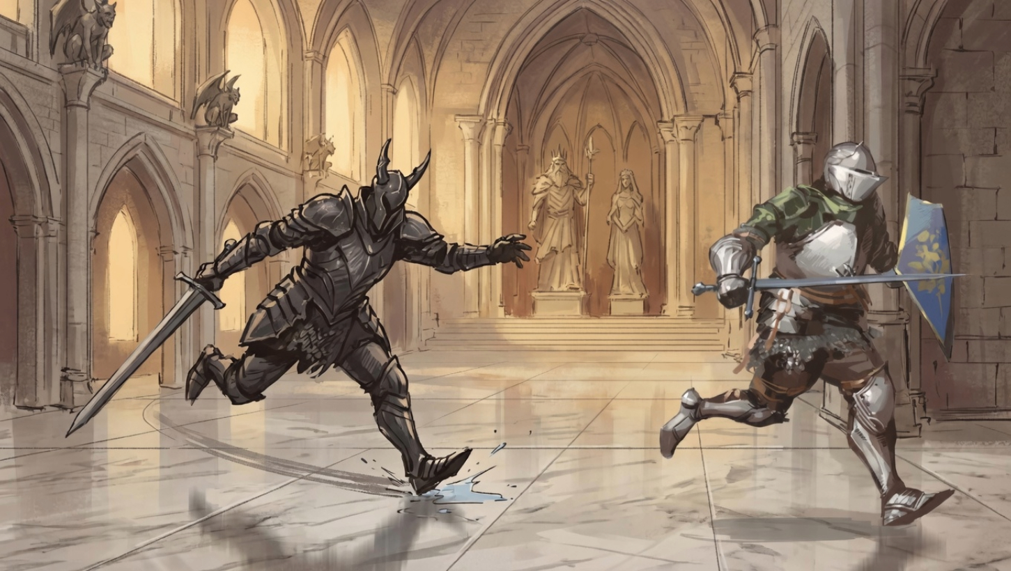 qr3w9q 1451×820 video games Dark Souls RPG knight humor