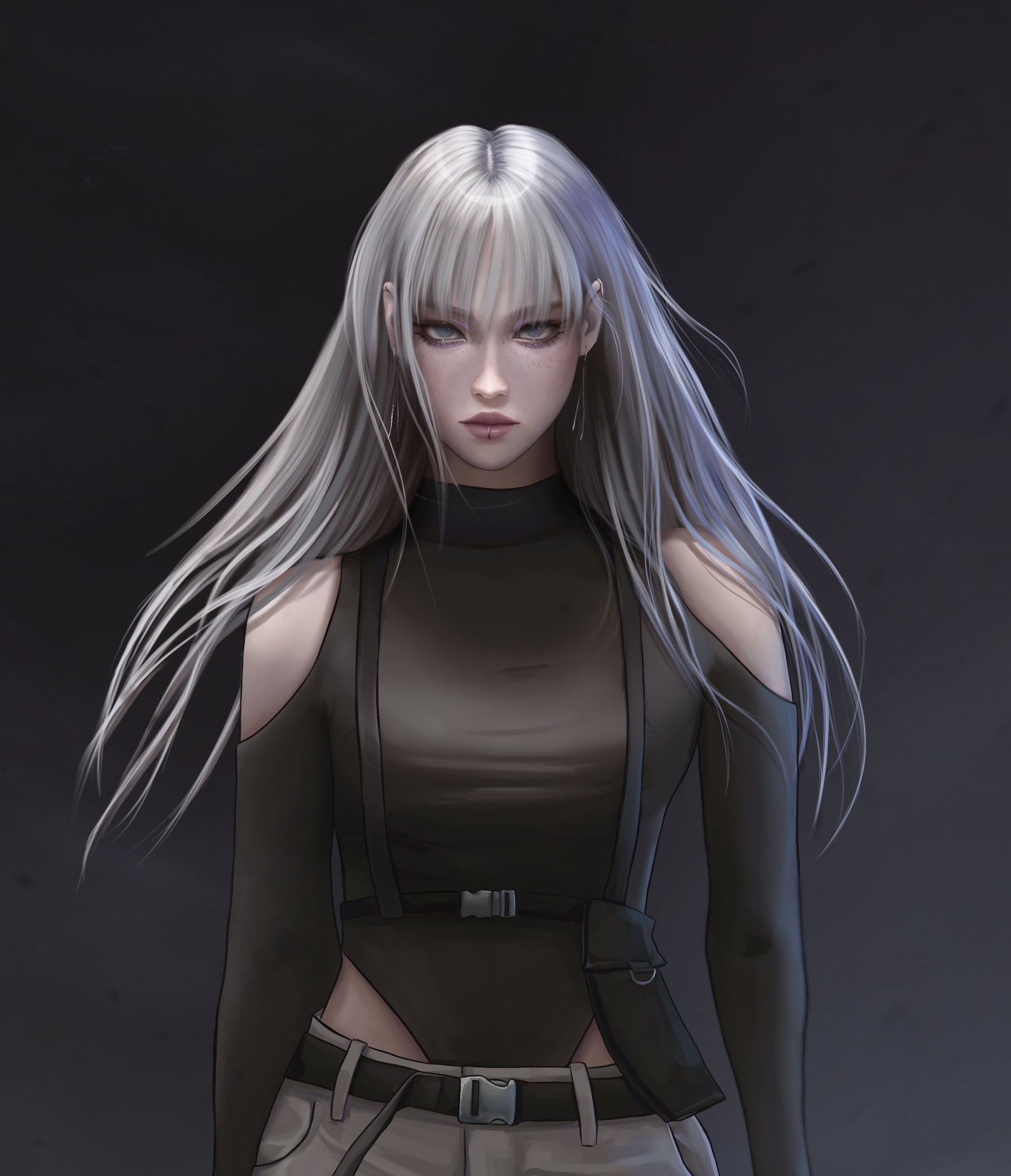 vpow88 1760×2048 digital art artwork illustration digital painting women