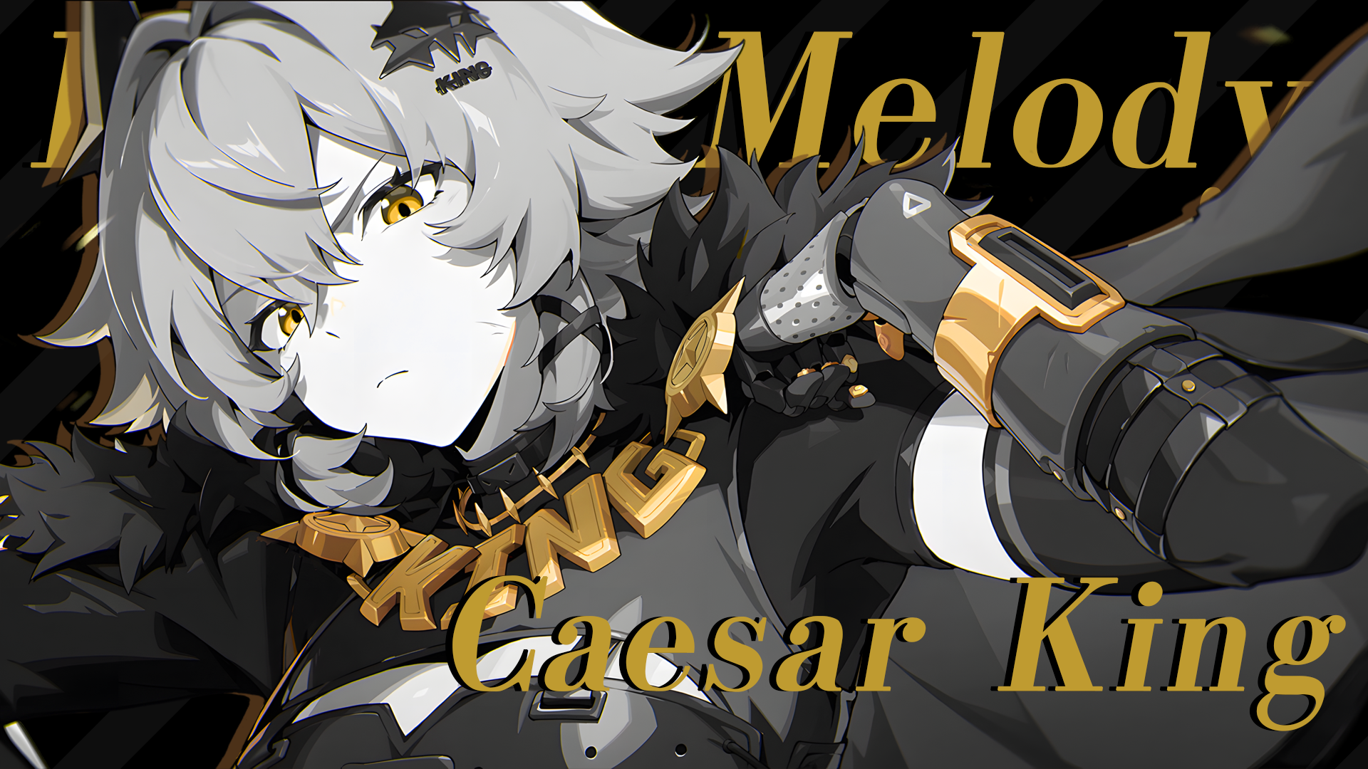 k81pj1 1920×1080 Caesar King (Zenless Zone Zero) Zenless Zone Zero jacket gold necklace edit