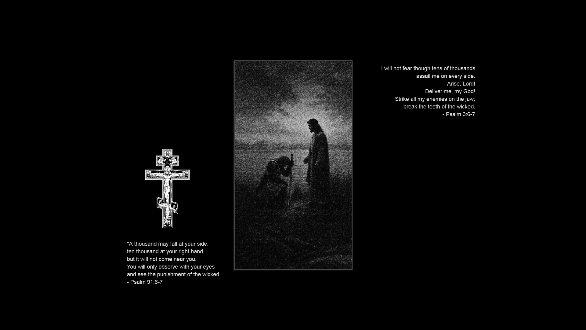 zpqlog 1920×1080 Orthodox Jesus Christ knight minimalism black background