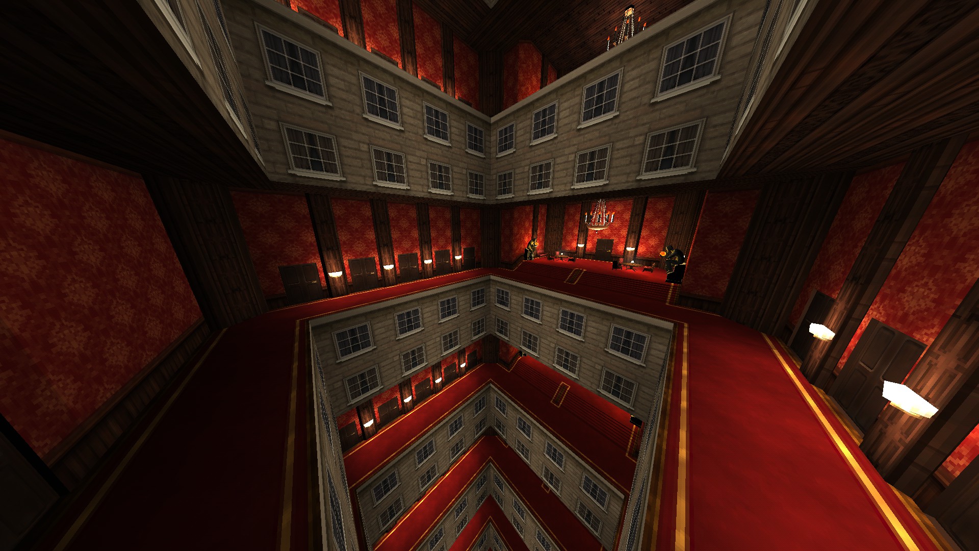 gwqr37 1920×1080 ULTRAKILL video games video game art screen shot building