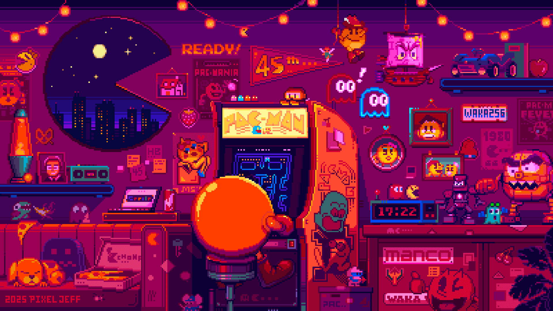 8gk2wo 1920×1080 Pixel Jeff DeviantArt Ms. Pac-Man Pac-Man 2025 (year)