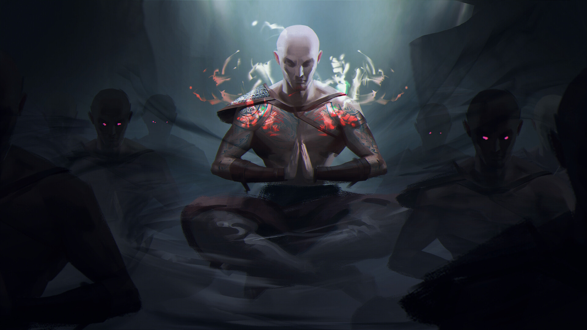 general w5l8yp 1920×1079 S T brush artwork illustration digital art the Darkness