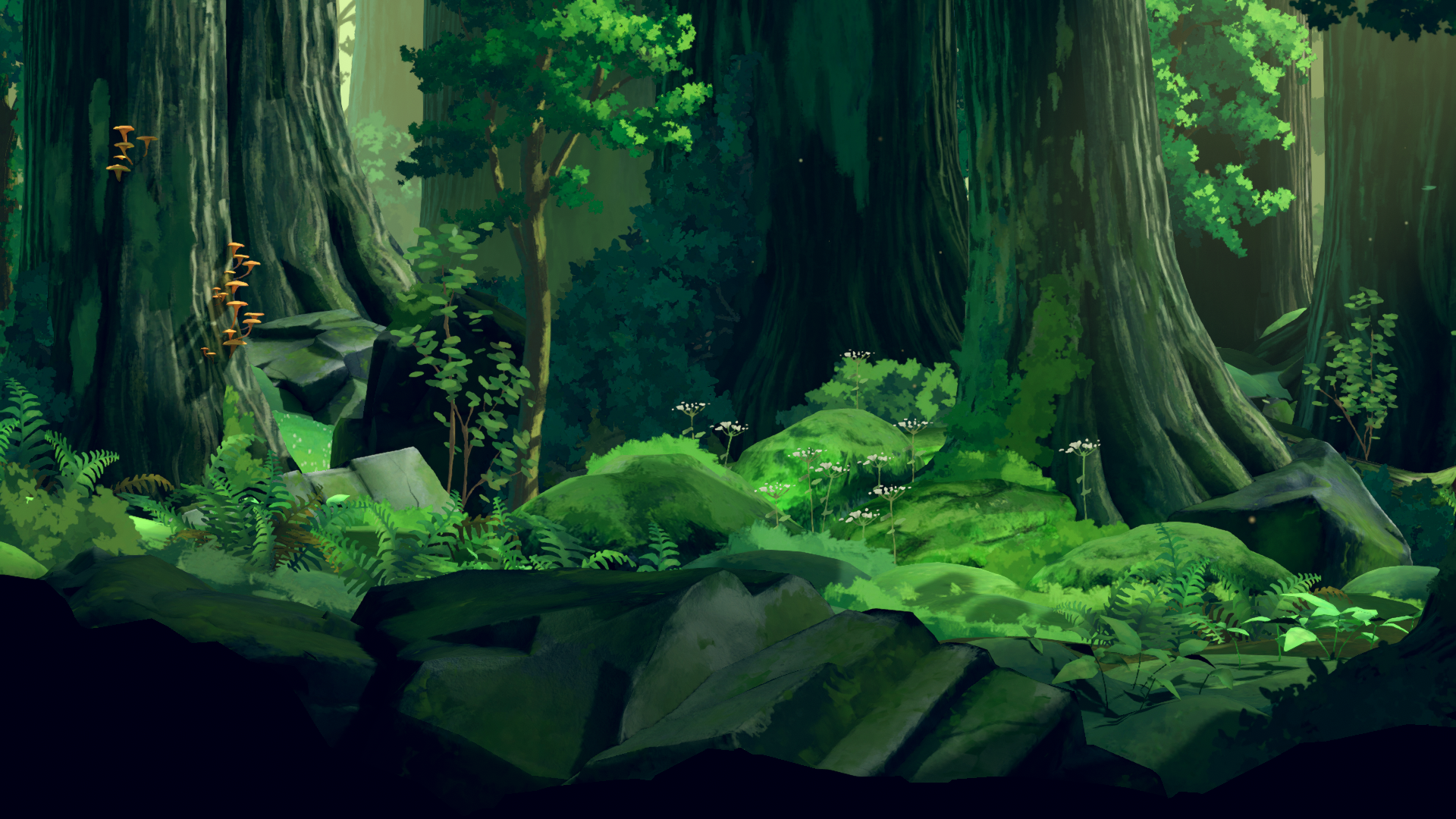 general mlwdok 1920×1080 Planet of Lana II forest trees green leaves