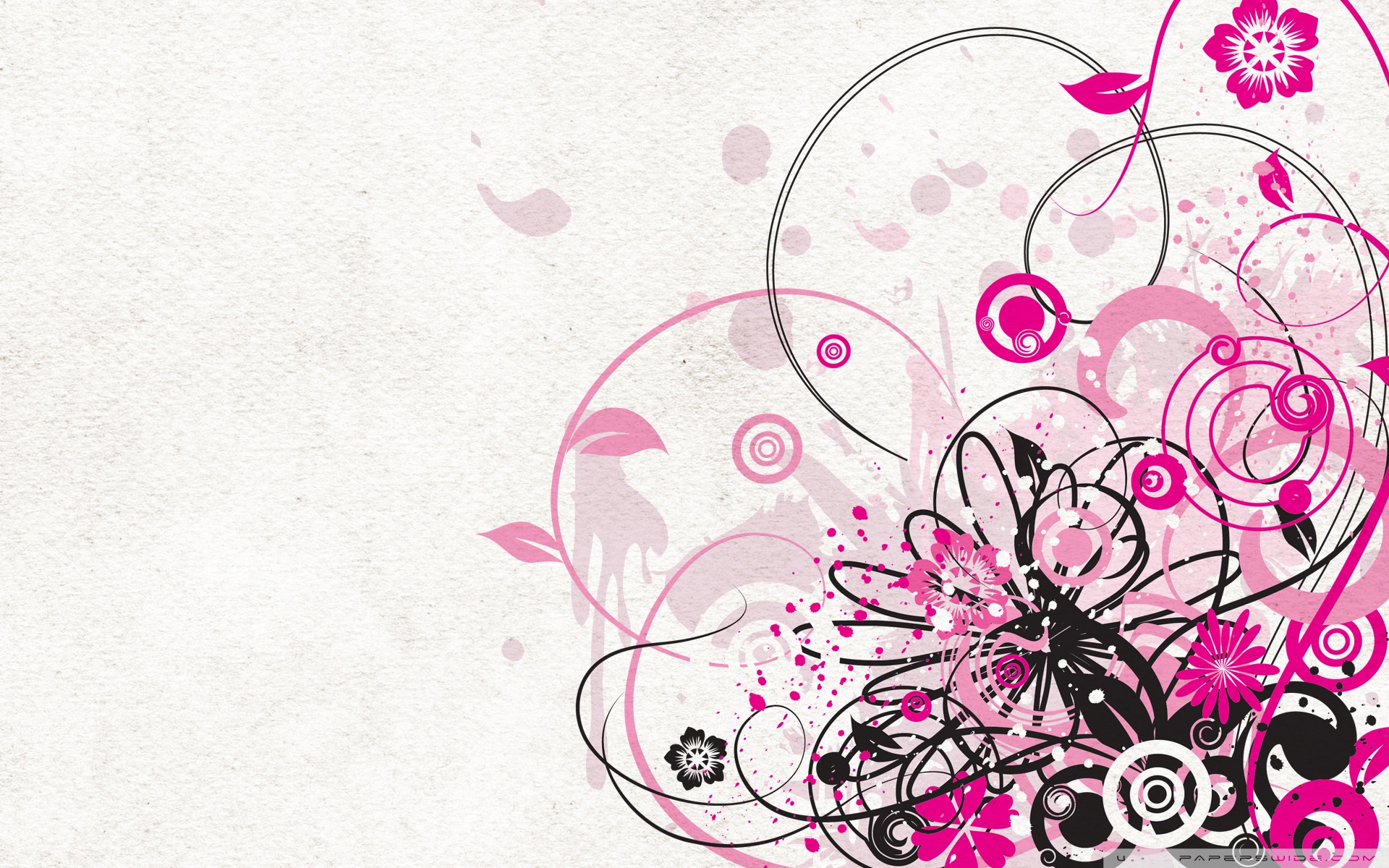 general zpo88v 1920×1200 Frutiger Metro abstract digital art circle pink