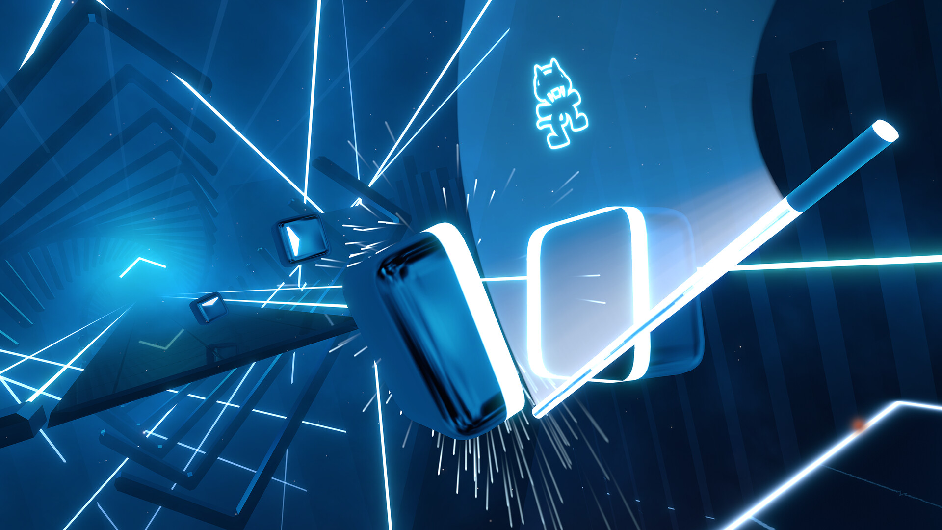 general vpy9g8 1920×1080 Beat Saber Monstercat video game art screen shot video games