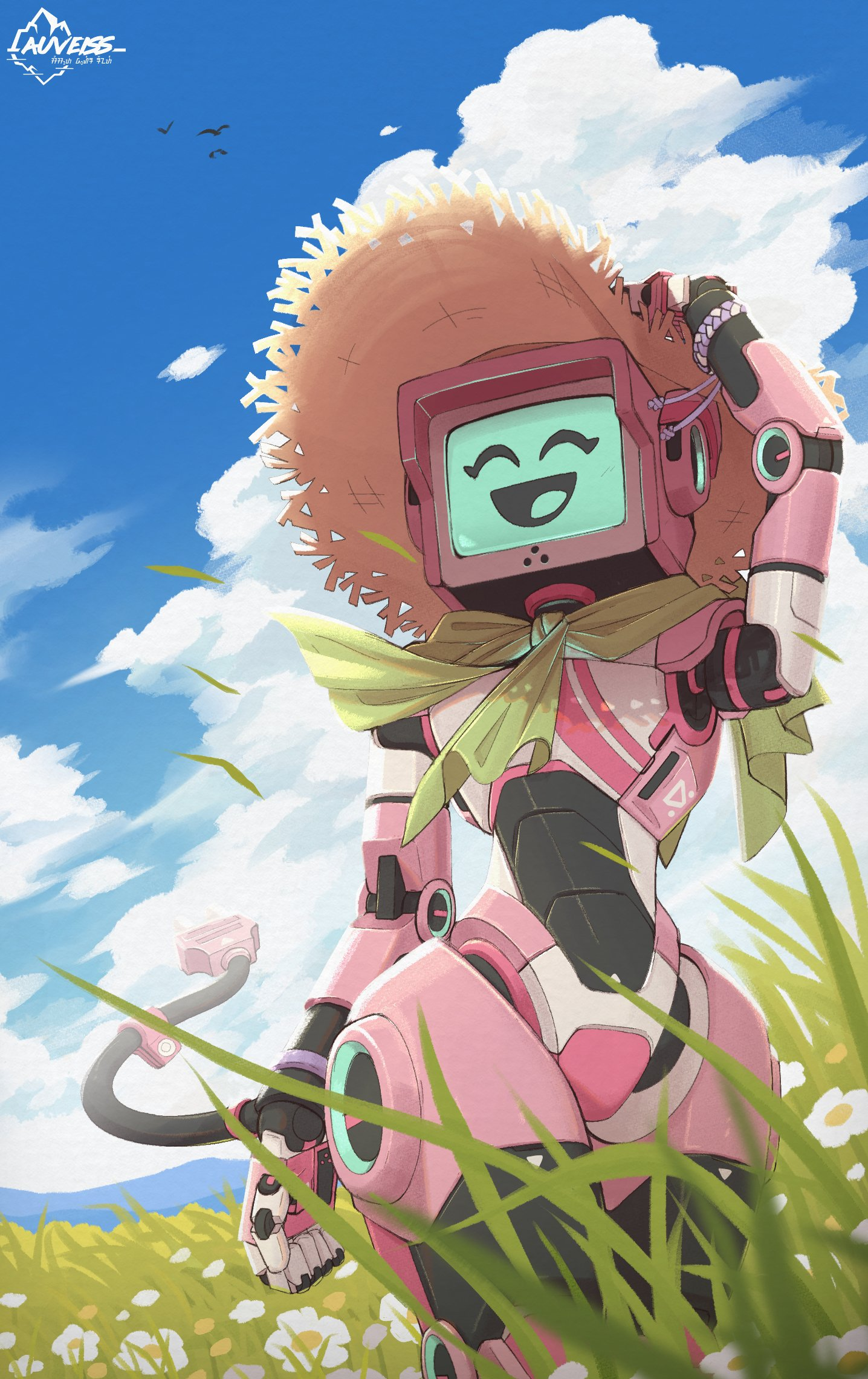 general lyk3d2 1436×2280 auveiss Twitter robot LCD display