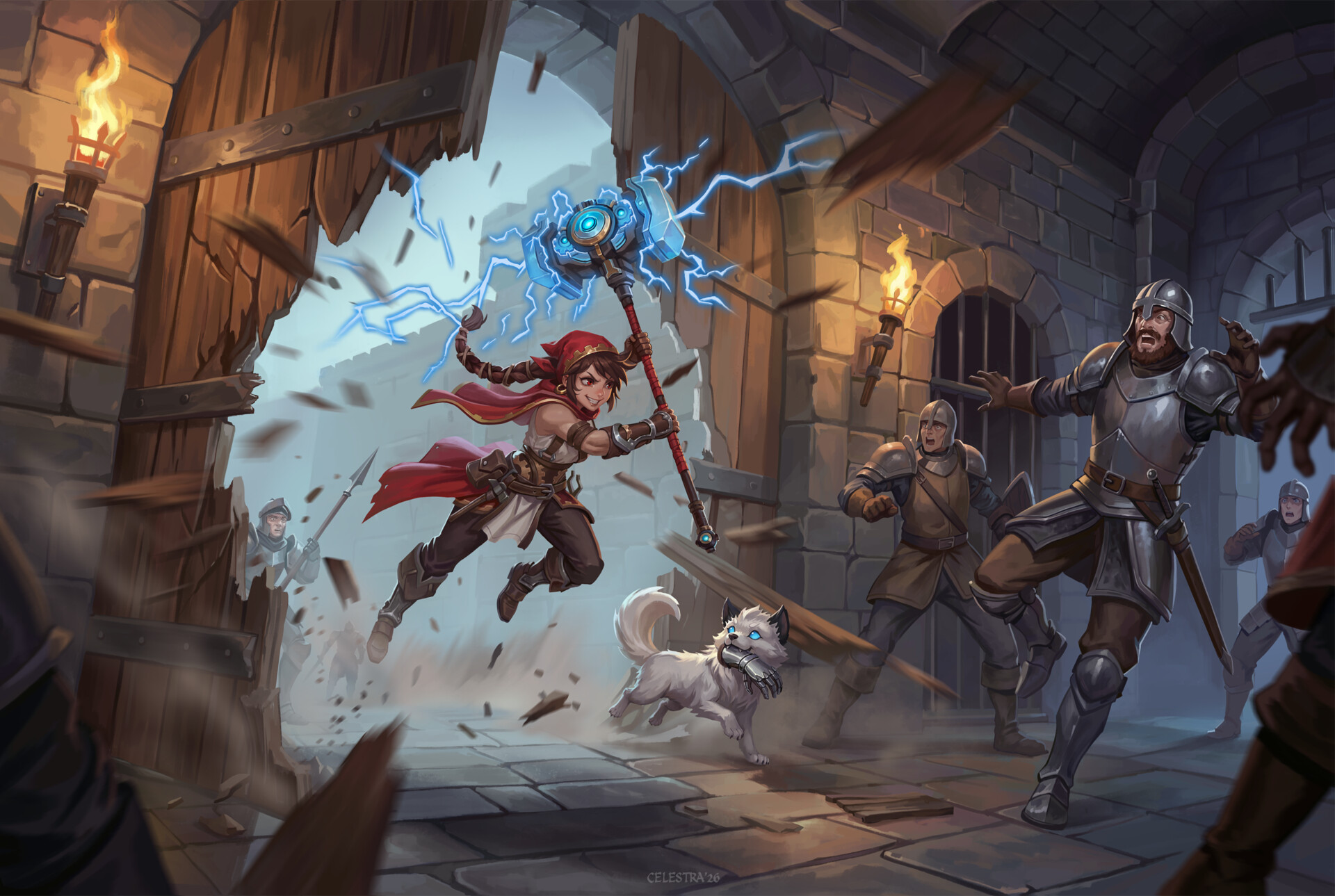 general 6l2de7 1920×1289 women men dog armor long hair