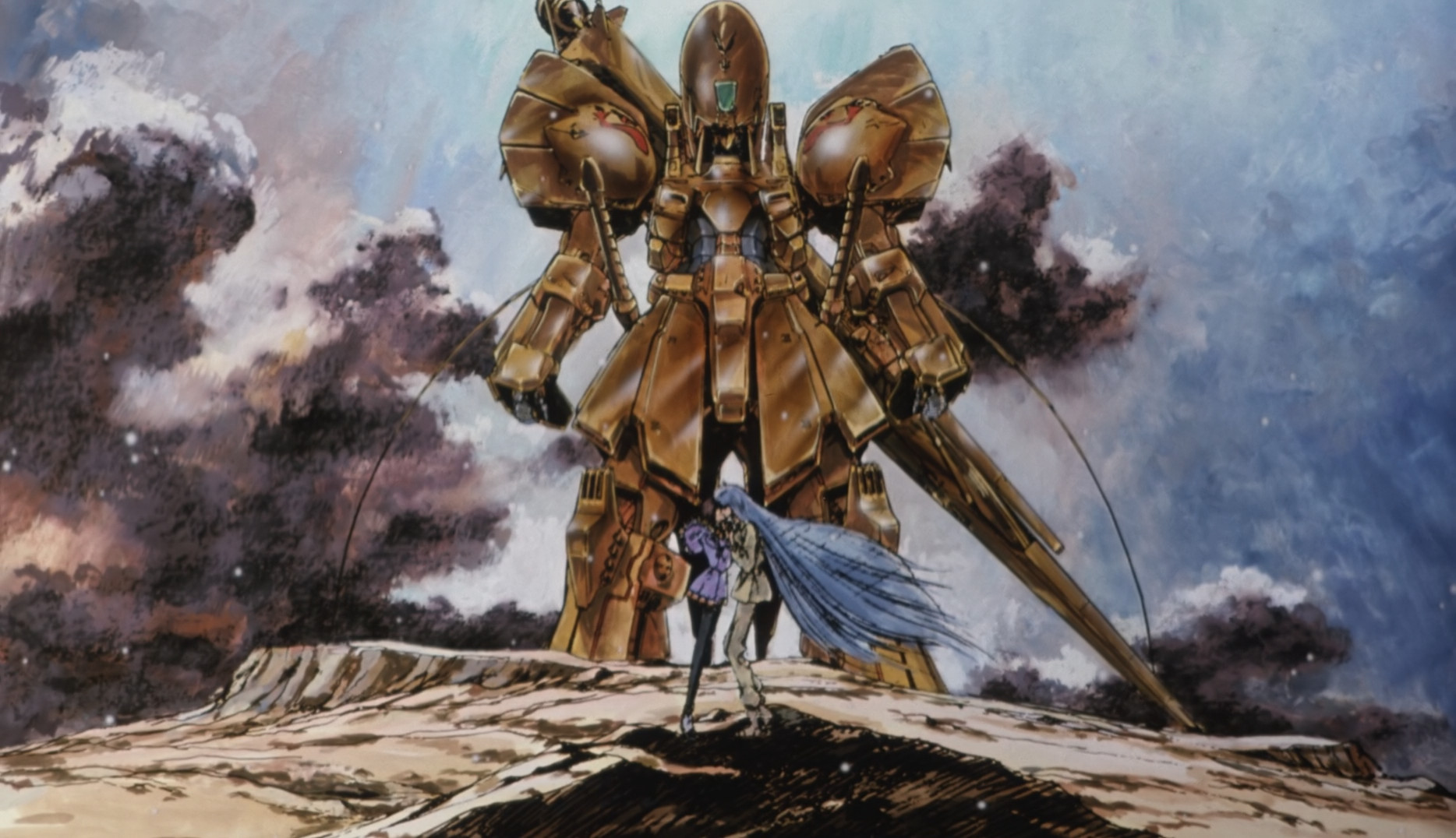 anime 9o8dkx 1868×1076 anime anime screenshot The Five Star Stories mechs