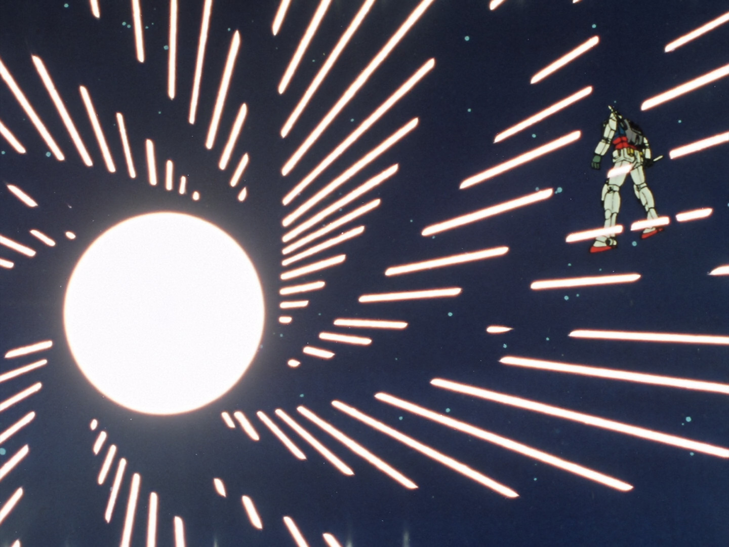 anime mlw32m 1440×1080 Mobile Suit Gundam space anime anime screenshot RX-78 Gundam