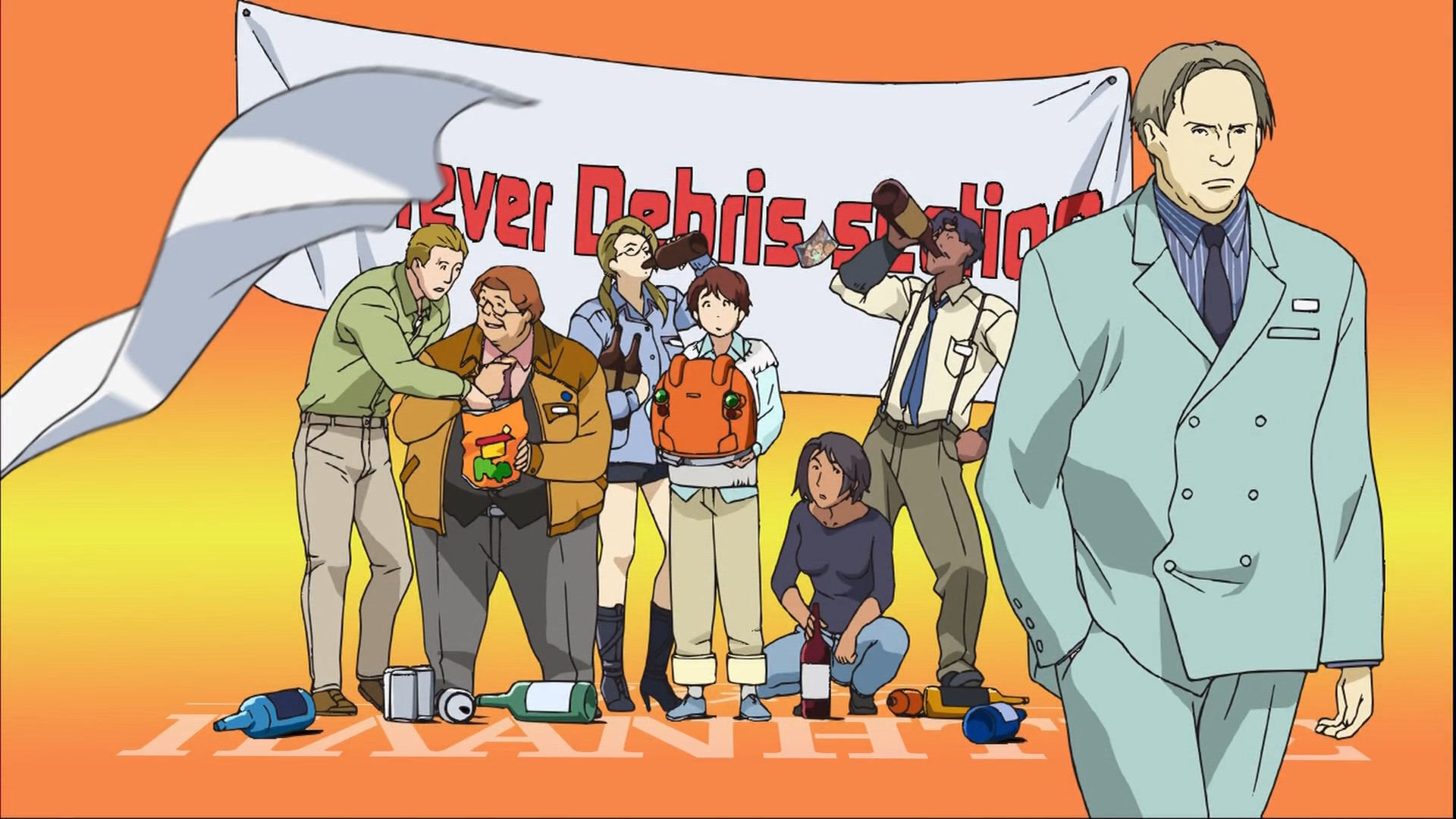 anime d8e6og 1920×1080 Planetes anime anime screenshot Dolf Azalia