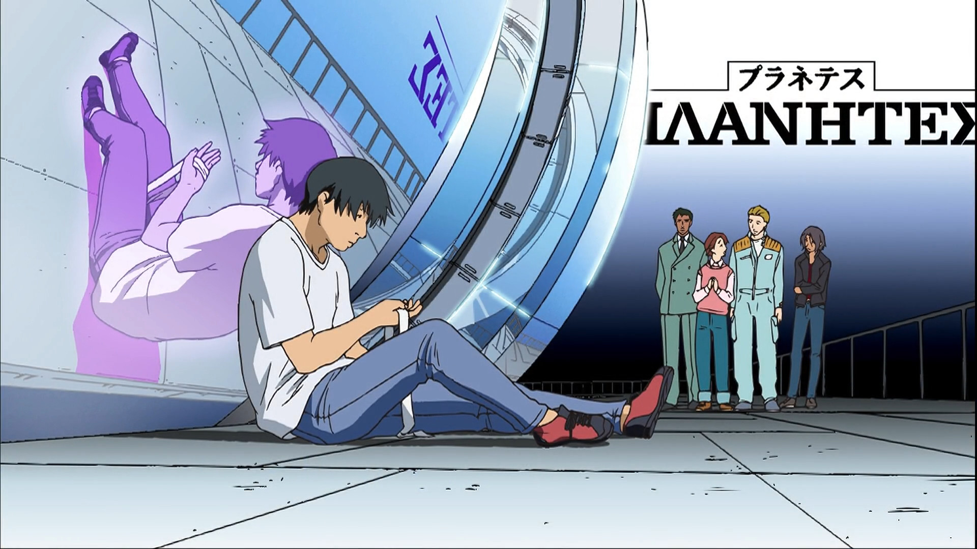 anime w5ledq 1920×1080 Planetes anime upscaled anime screenshot Hachirouta Hoshino