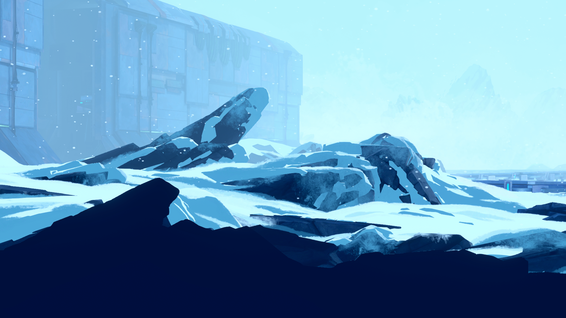 general lyk822 1920×1080 Planet of Lana II snow rocks video games video game art