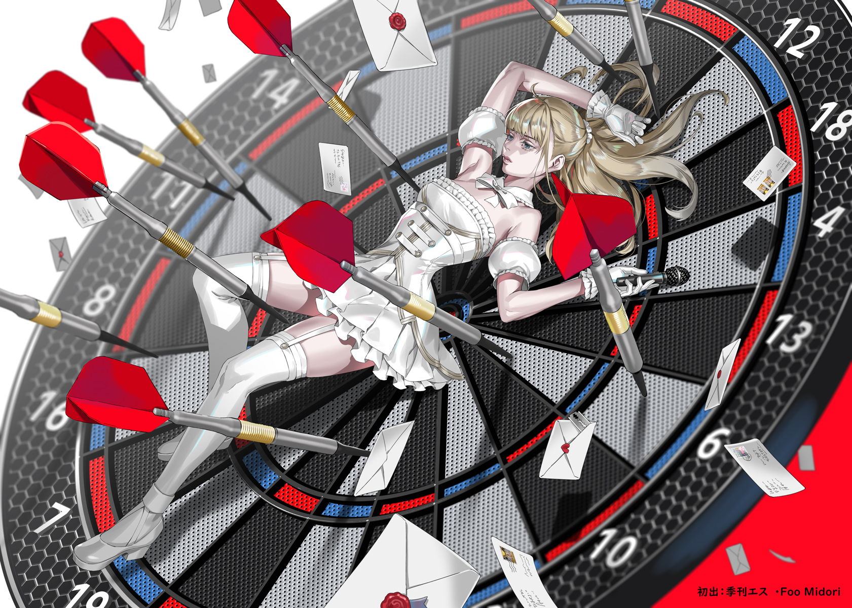 anime lykyjy 1681×1200 anime girls white dress sleeveless white clothing detached sleeves