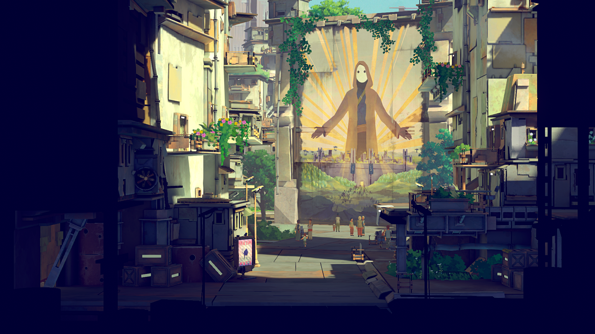 general k8k886 1920×1080 Planet of Lana II city video game art screen shot video games