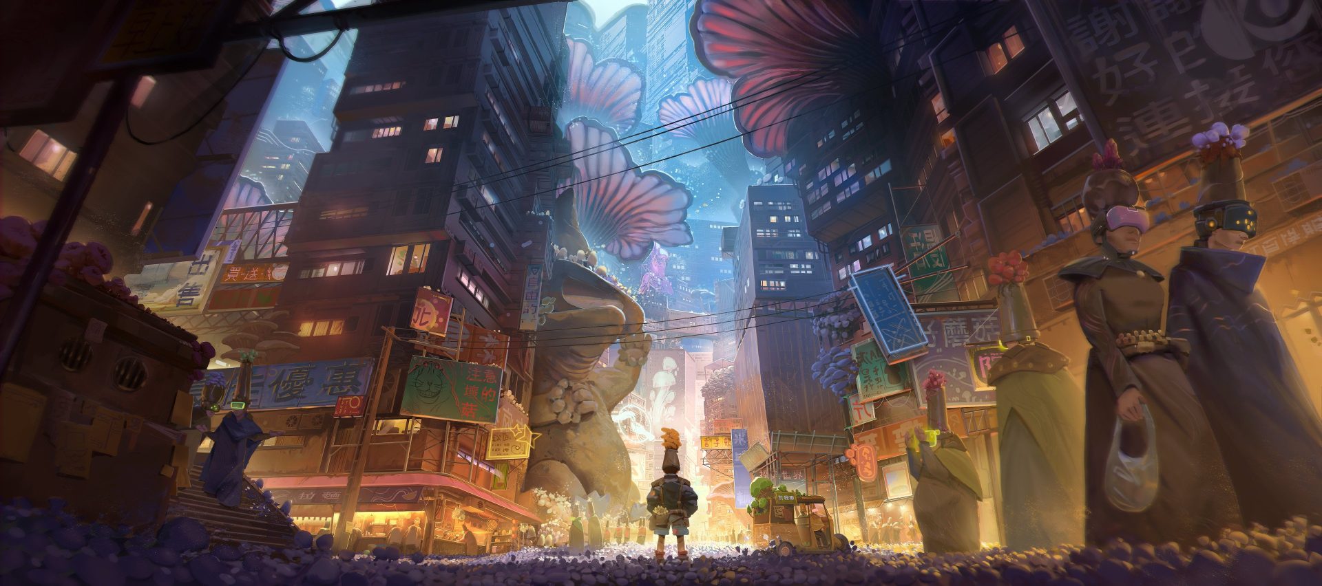 e89d6k 3840×1704 Samuel Navarro digital art artwork illustration digital painting