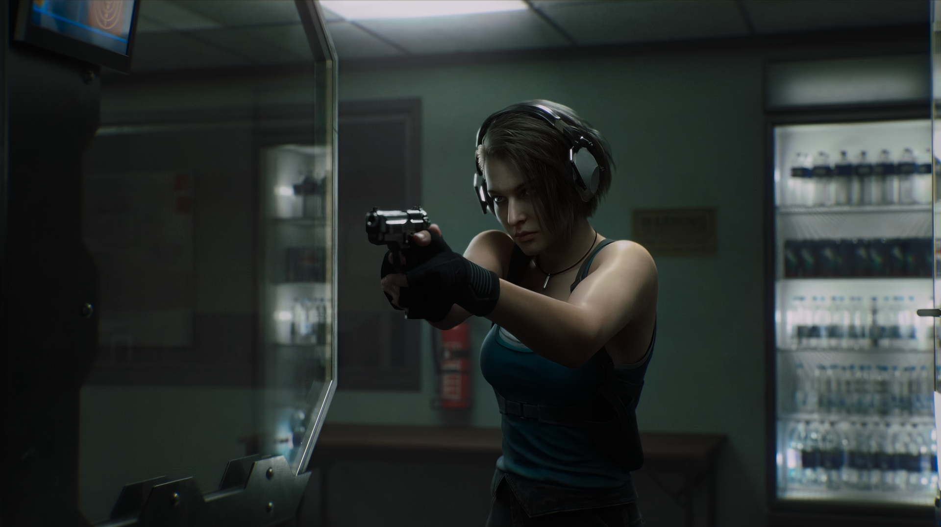 e89d7r 3565×1998 Resident Evil Resident Evil Death Island Capcom video games video game characters