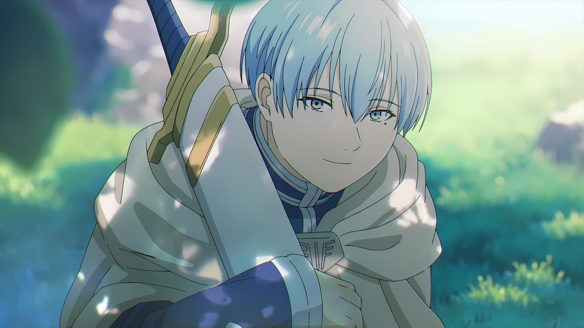 3qwx99 3840×2160 Sousou No Frieren Himmel (Sousou no Frieren) anime blue hair anime boys