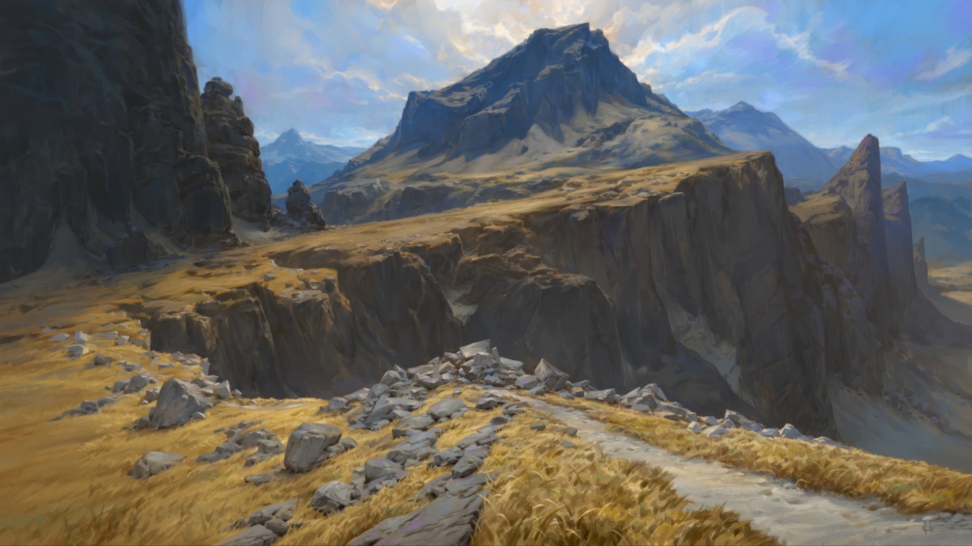 21drrm 3000×1688 Noah Bradley digital art artwork illustration digital painting