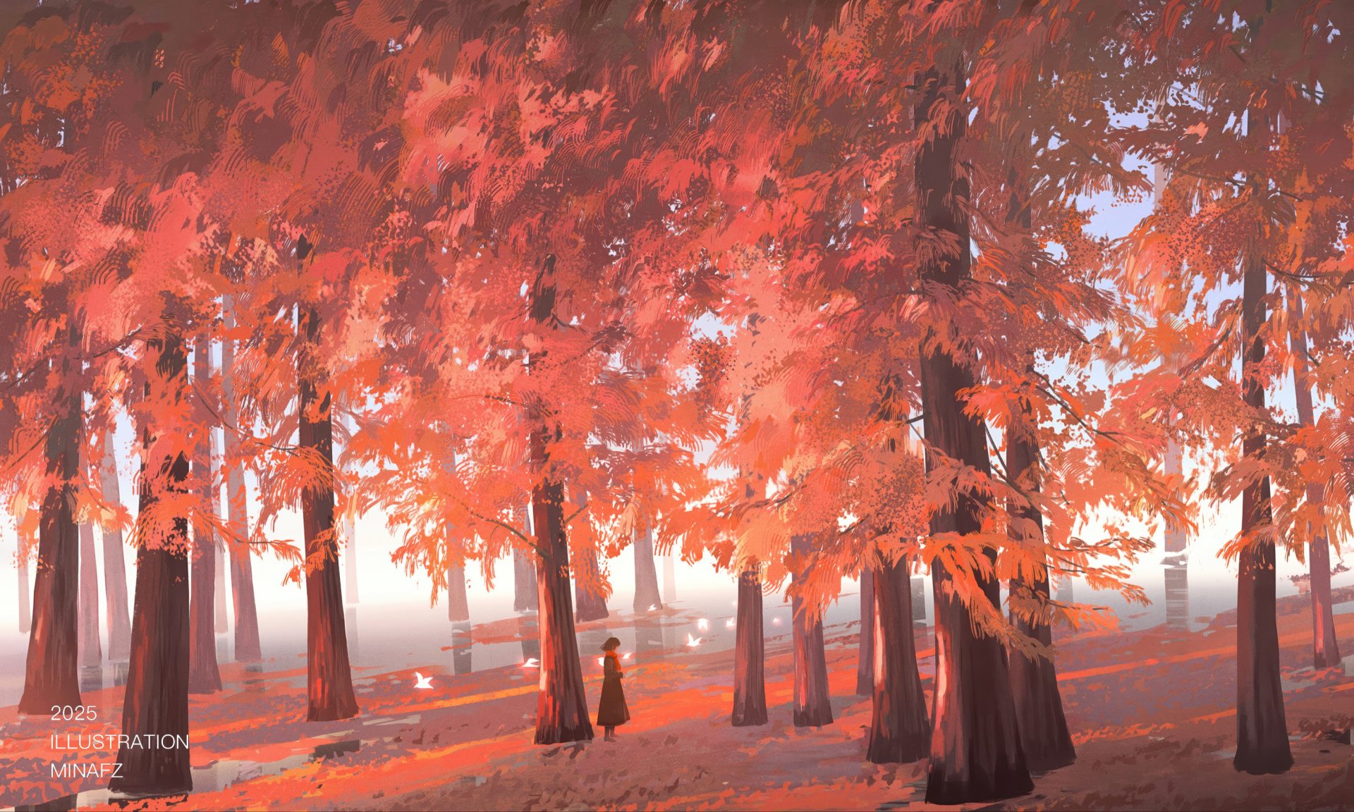 9o2jqw 3000×1800 artwork illustration digital art digital painting nature