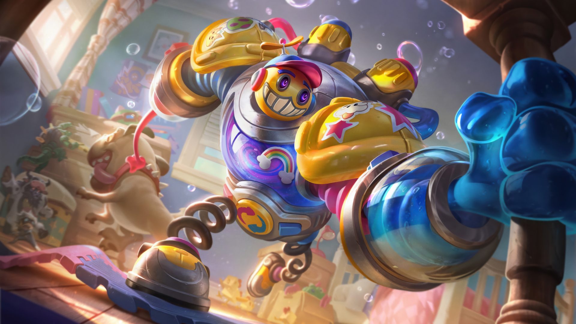 powq53 7680×4320 April Fools (League of Legends) video games GZG Riot Games digital art