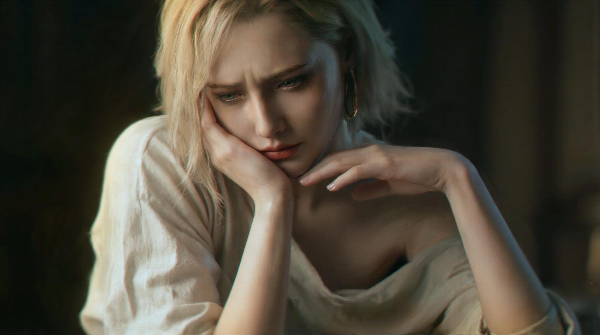 7j1q5e 5483×3060 Resident Evil Grace Ashcroft (Resident Evil) women portrait video games