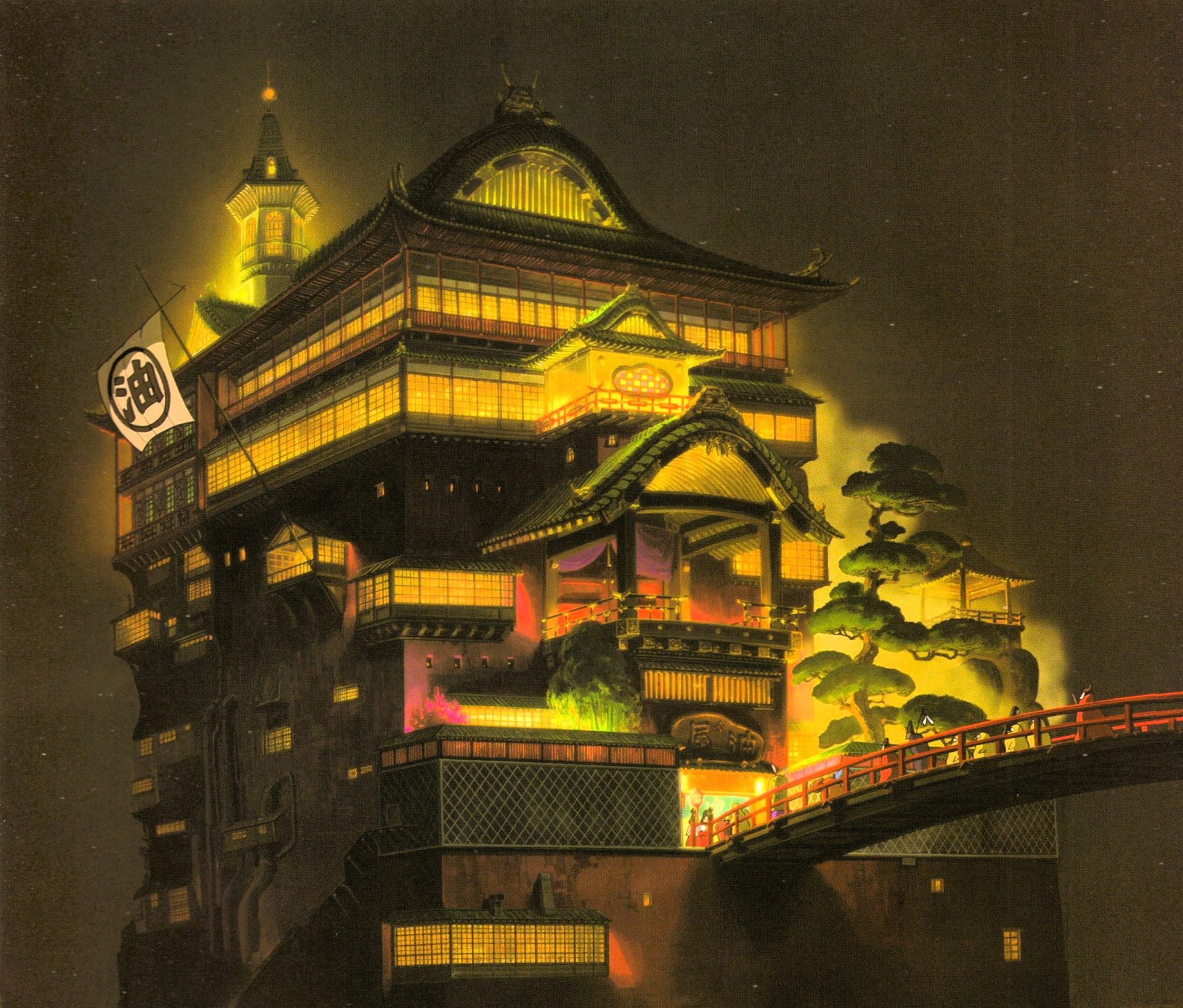 anime qrg6zq 2450×2088 Spirited Away Studio Ghibli