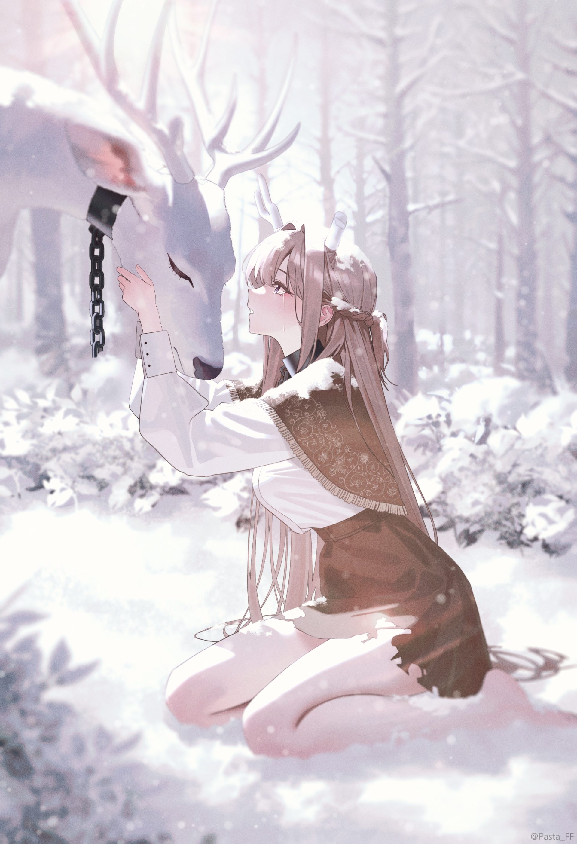 anime xej1dv 2160×3159 anime anime girls pasta (sanyan) long hair hair between eyes