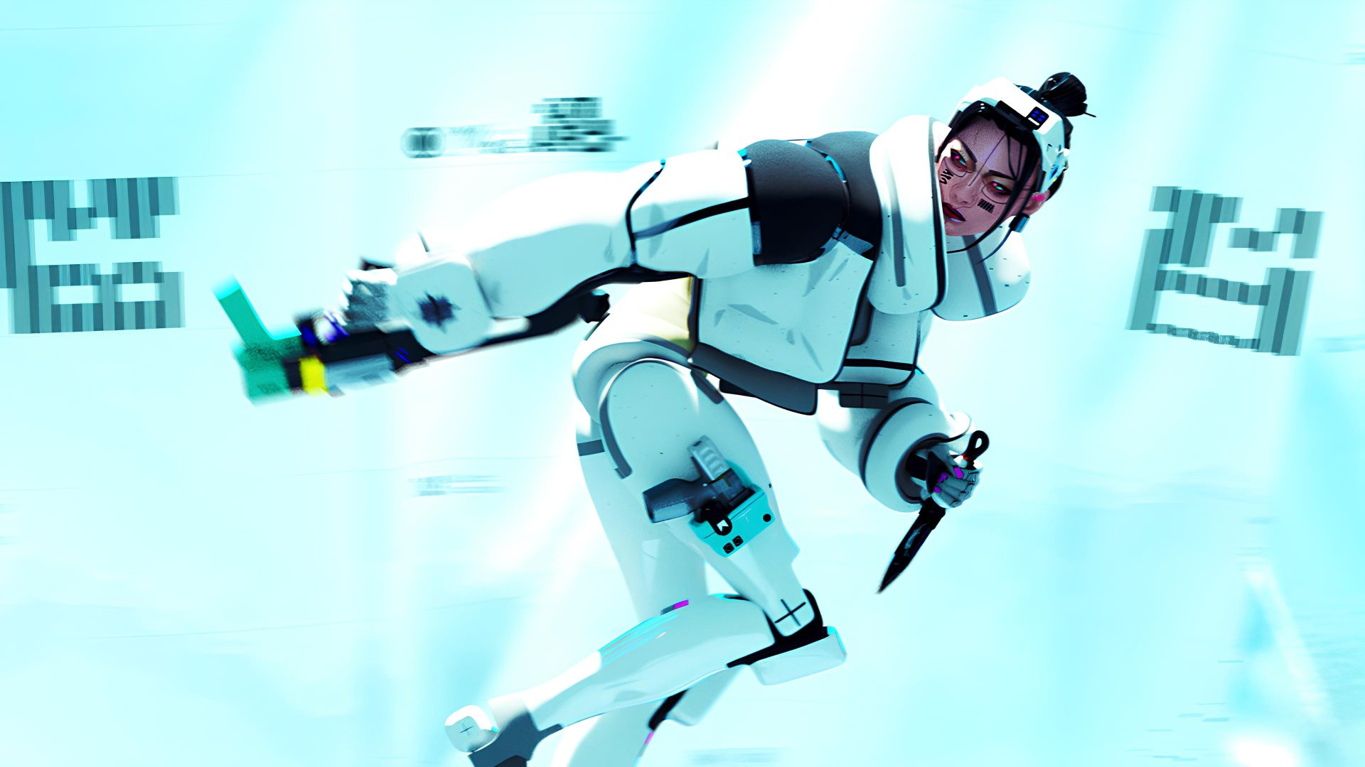 general 8gdx31 3840×2160 Marathon (game) Thief (Marathon) red eyes video game characters CGI