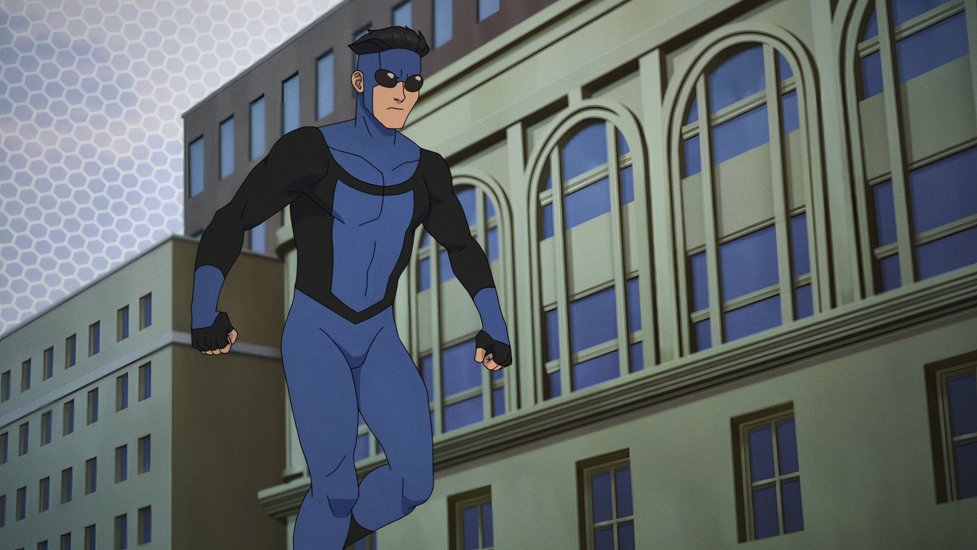 general qrg915 3840×2160 Invincible Mark Grayson (Invincible) screen shot building closed mouth