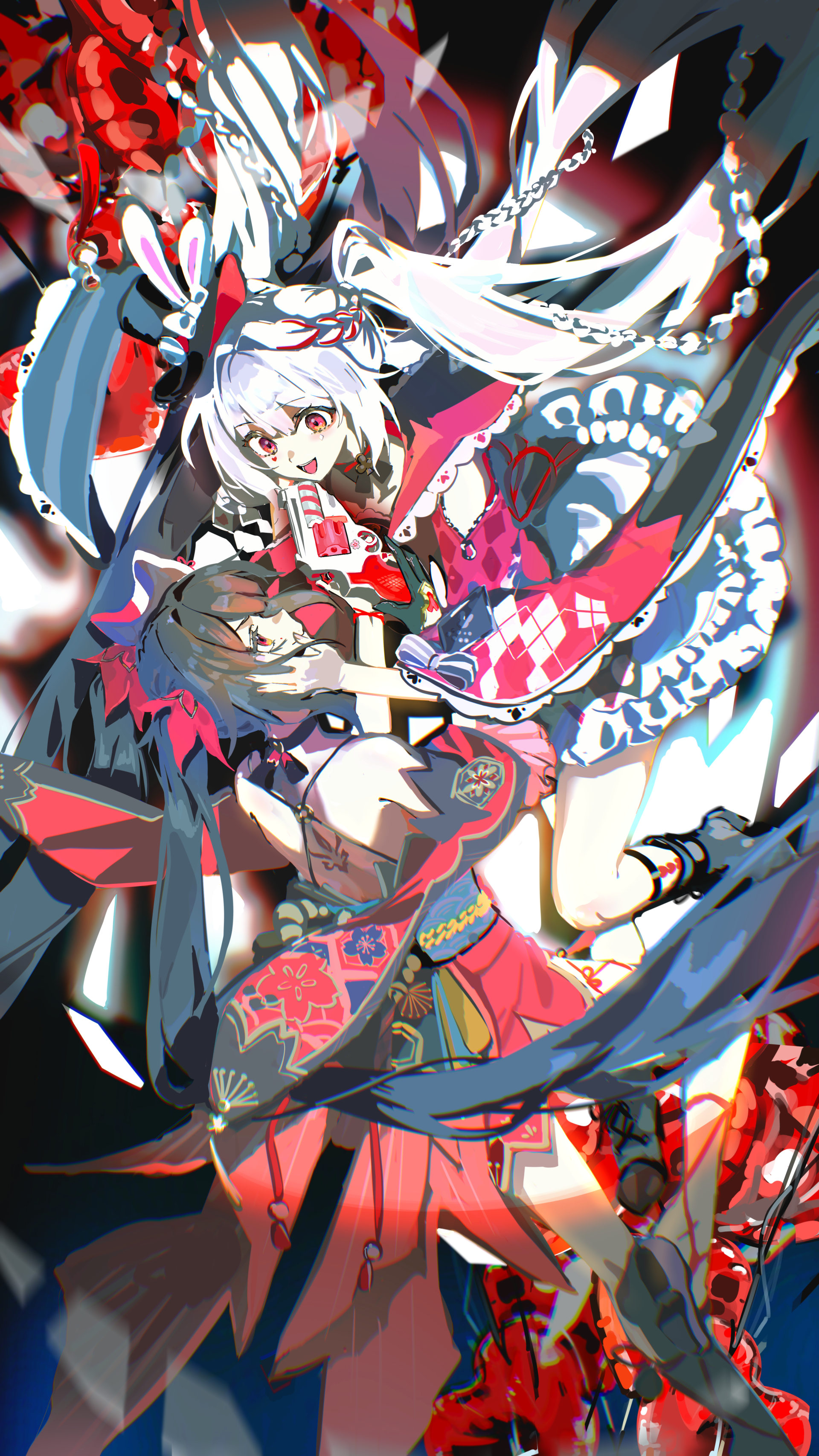 anime mlwdvk 3240×5760 Honkai: Star Rail Sparkle (Honkai: Star Rail) Sparxie (Honkai: Star Rail) mochi_upamo smiling