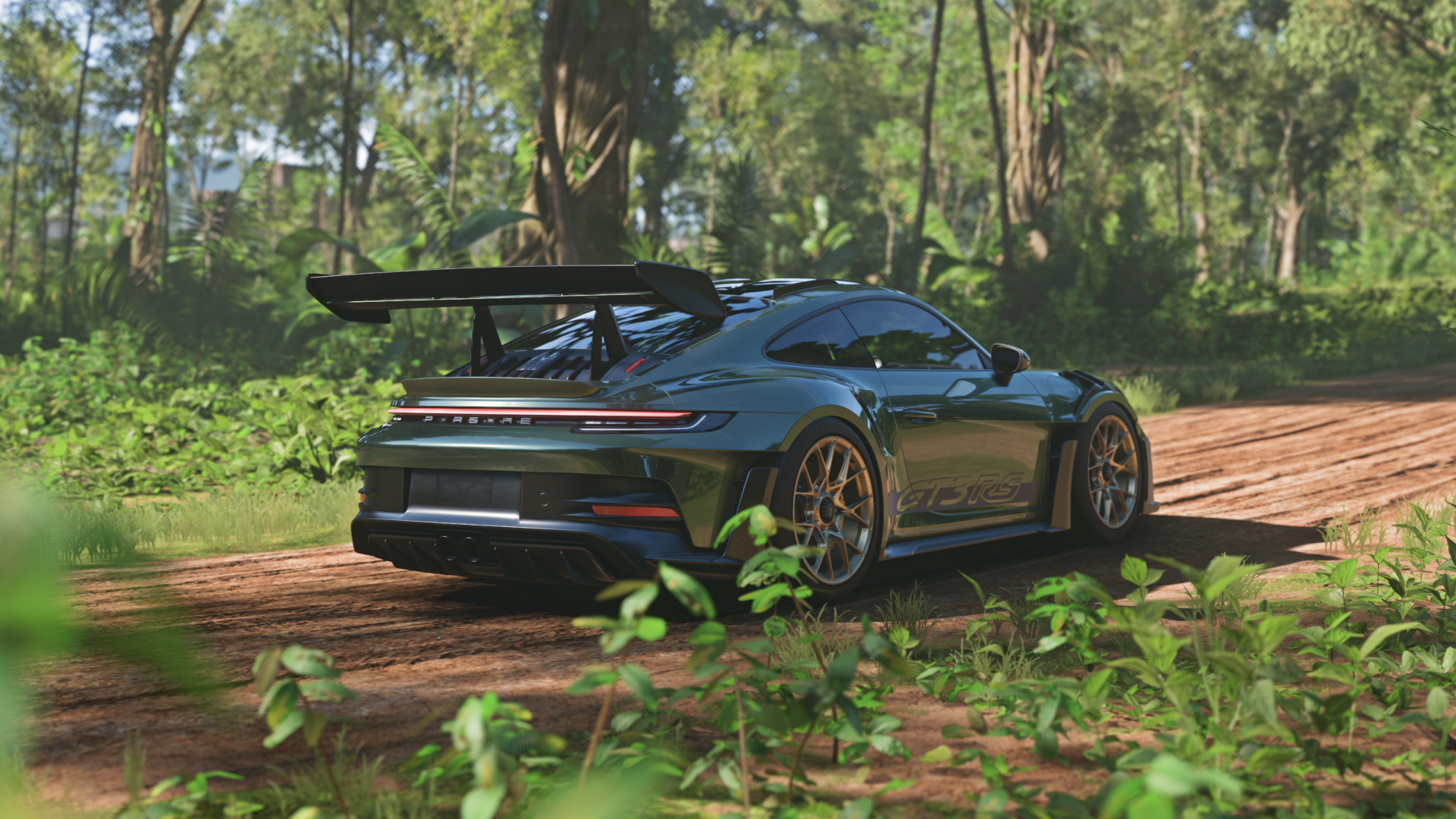 general k8kwj7 2559×1439 video game car vehicle car Porsche trees