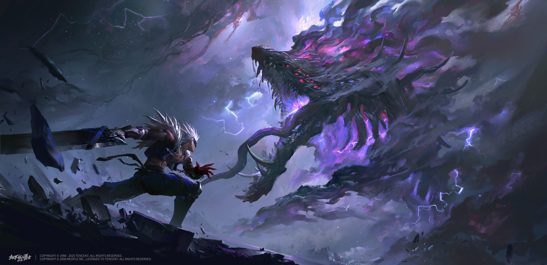 general poj9mp 8910×4320 LEO (Artist) men sword stars text