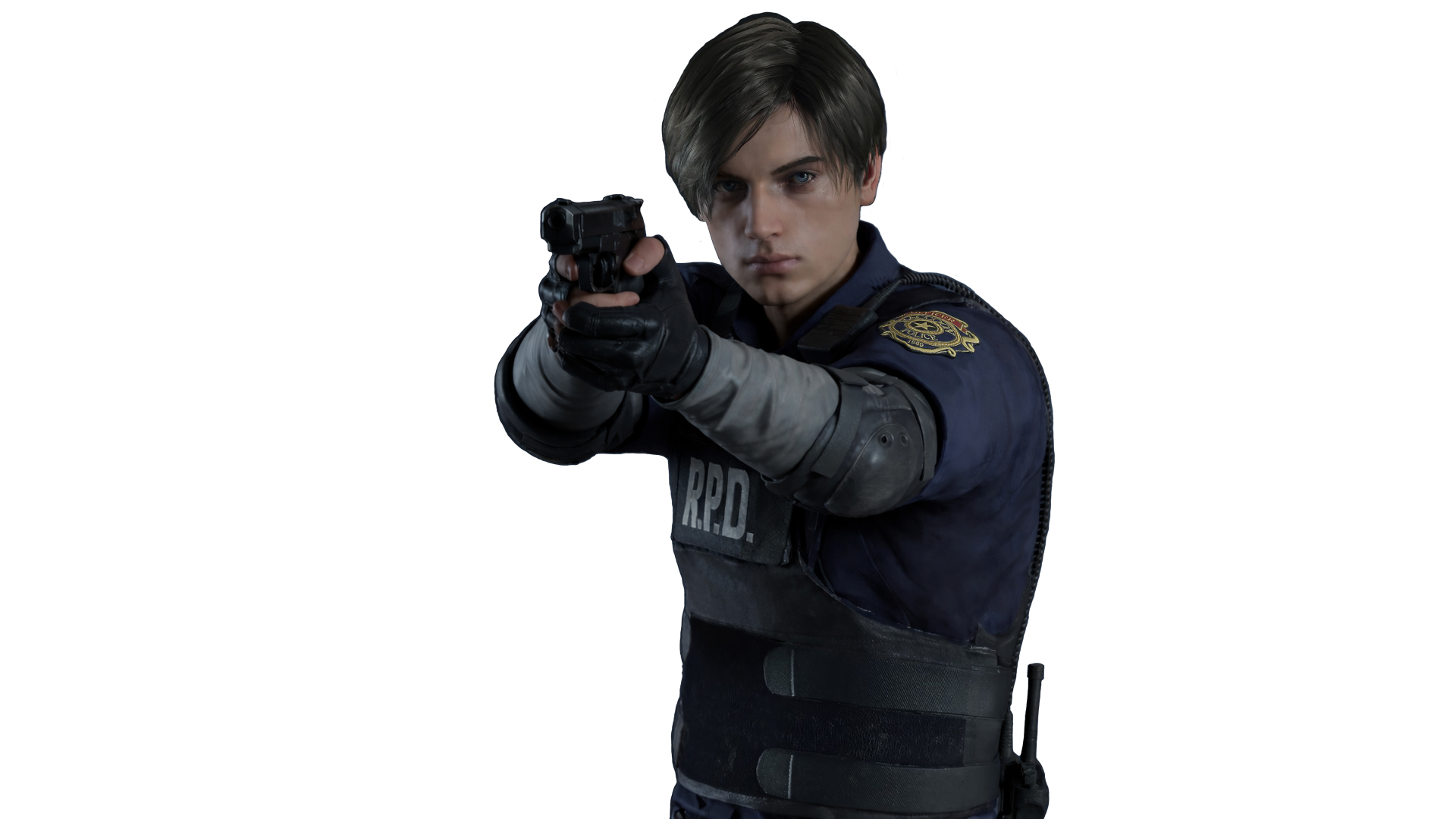 general mlwlom 3840×2160 Resident Evil 2 (2019) Leon Kennedy Resident Evil 2 Remake