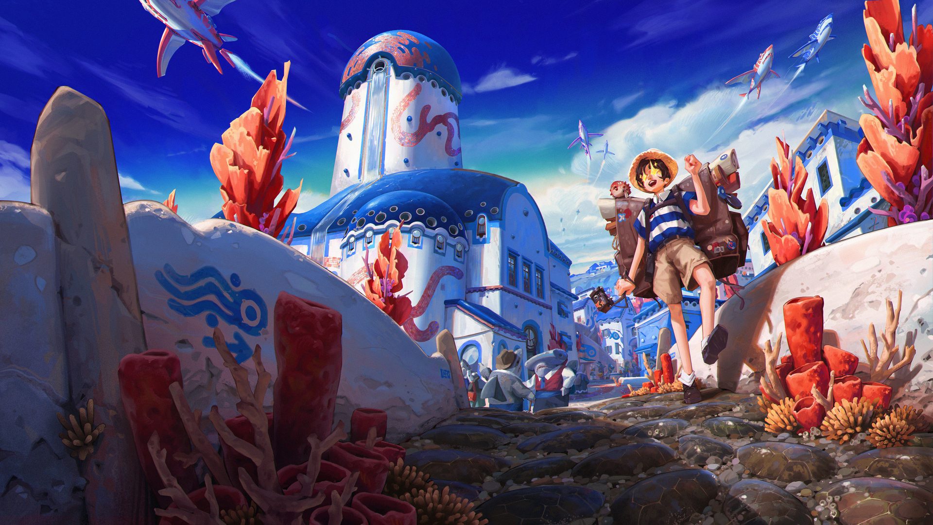 general vpypdm 3840×2160 Christian Auer digital art artwork illustration digital painting