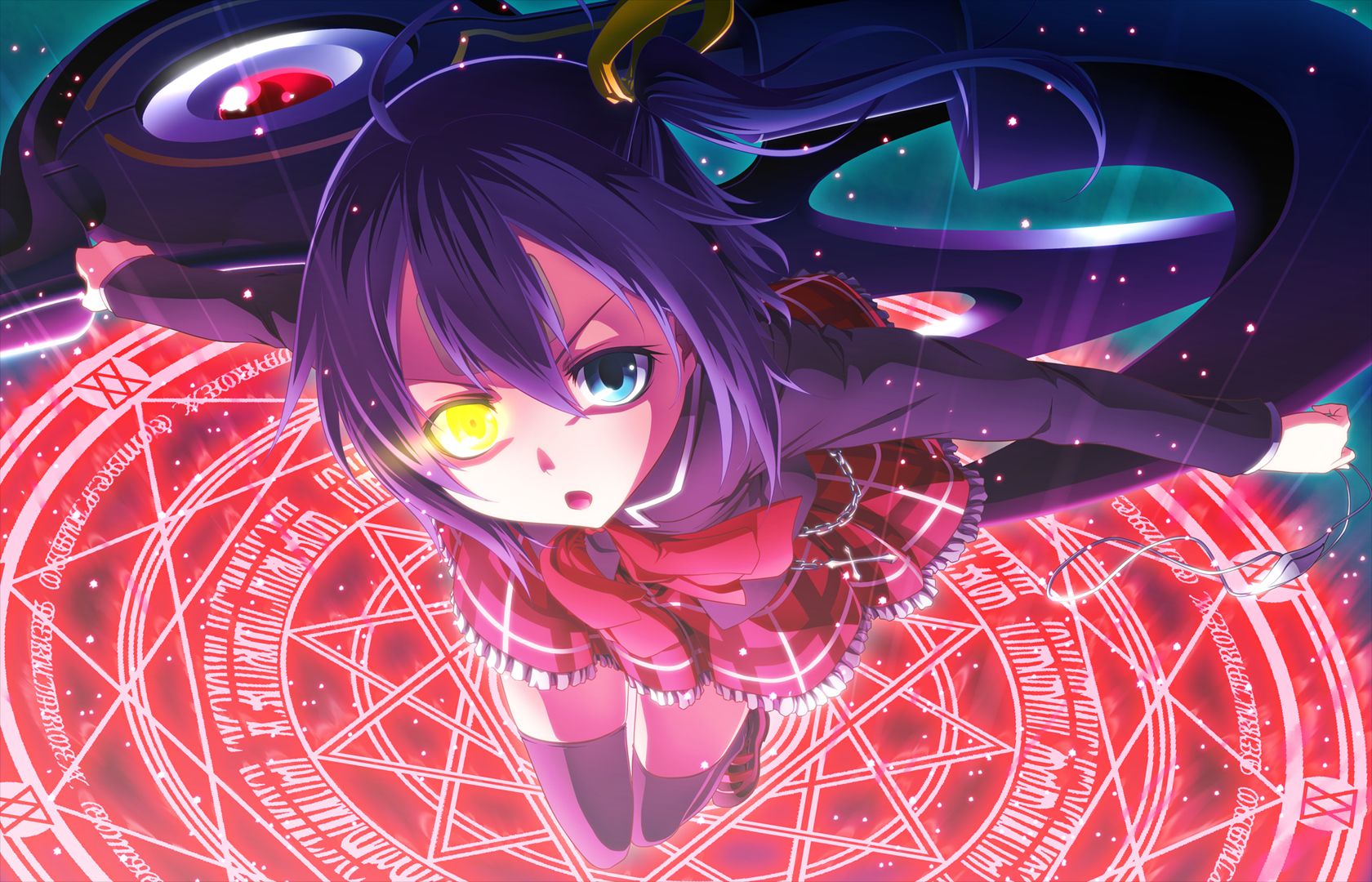 6l53m6 1680×1080 anime Takanashi Rikka heterochromia skirt Chunibyo demo Koi ga Shitai!