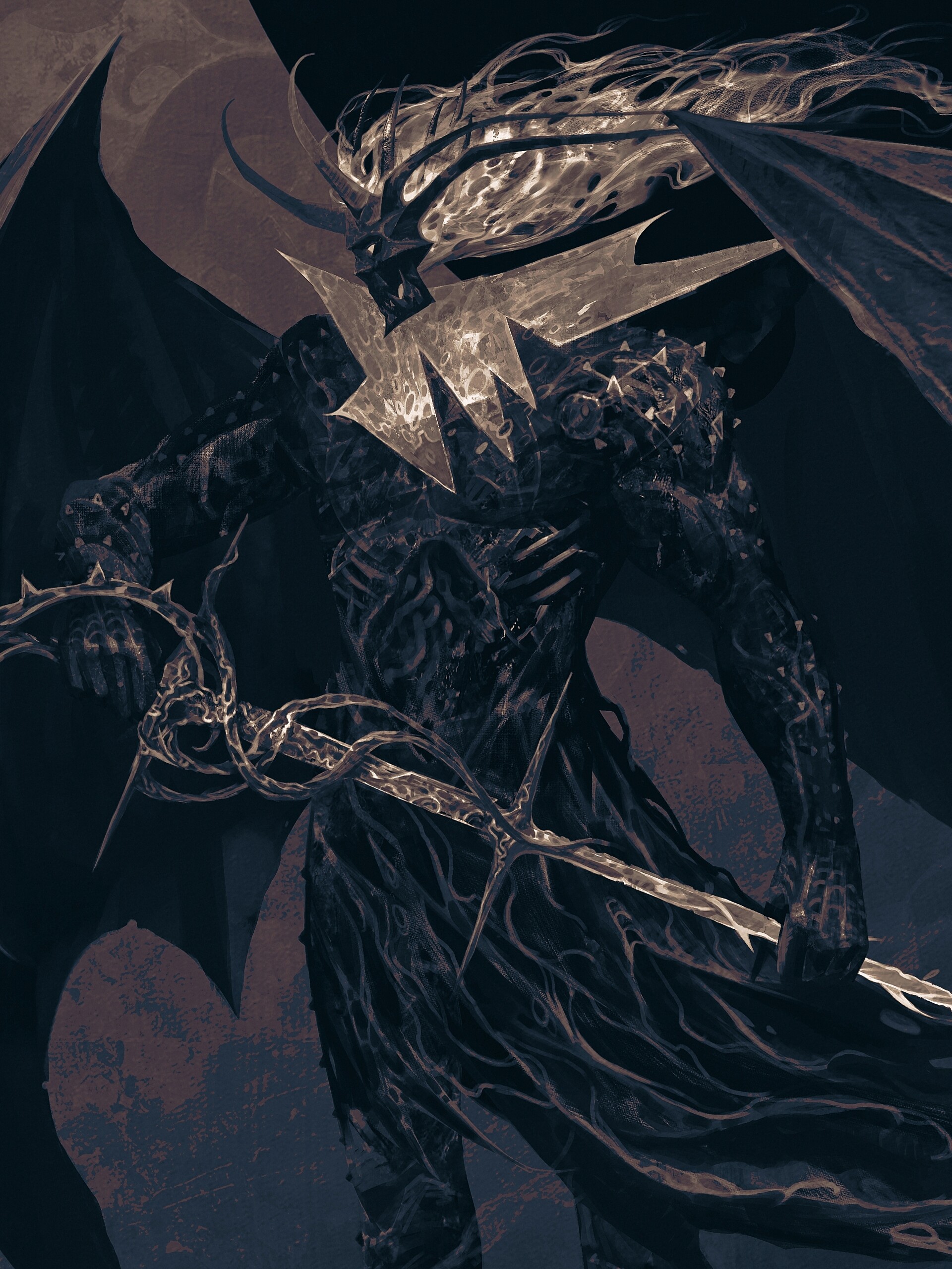 e895jr 1920×2559 DON (artist) digital art fantasy art traditional art video game art