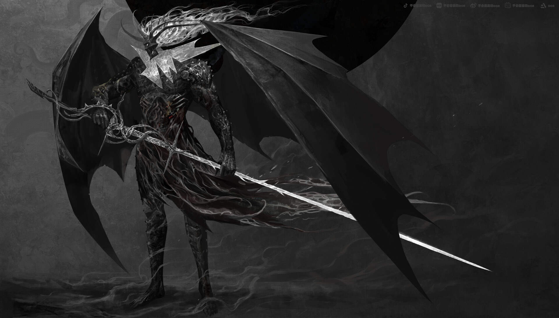 ml17xy 1920×1092 DON (artist) digital art fantasy art traditional art video game art