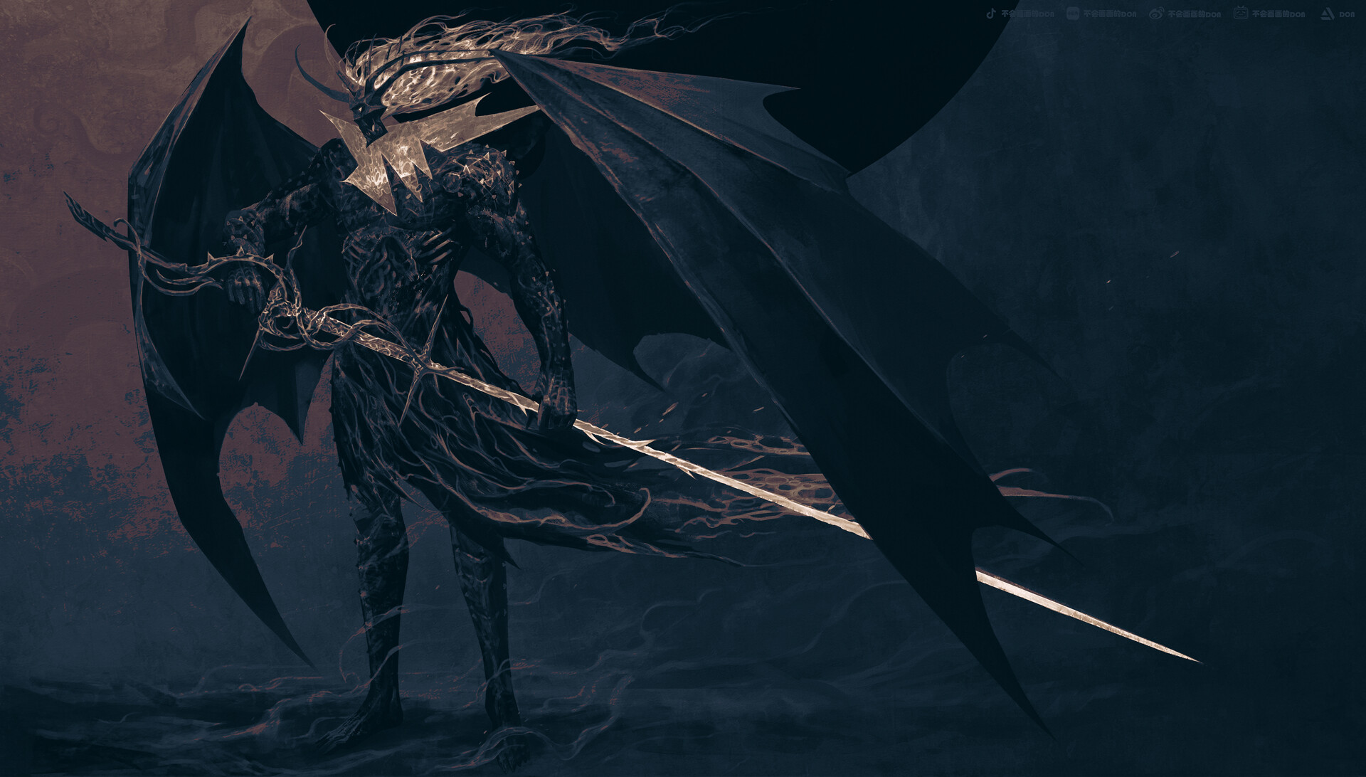 7j1zye 1920×1092 DON (artist) digital art fantasy art traditional art video game art