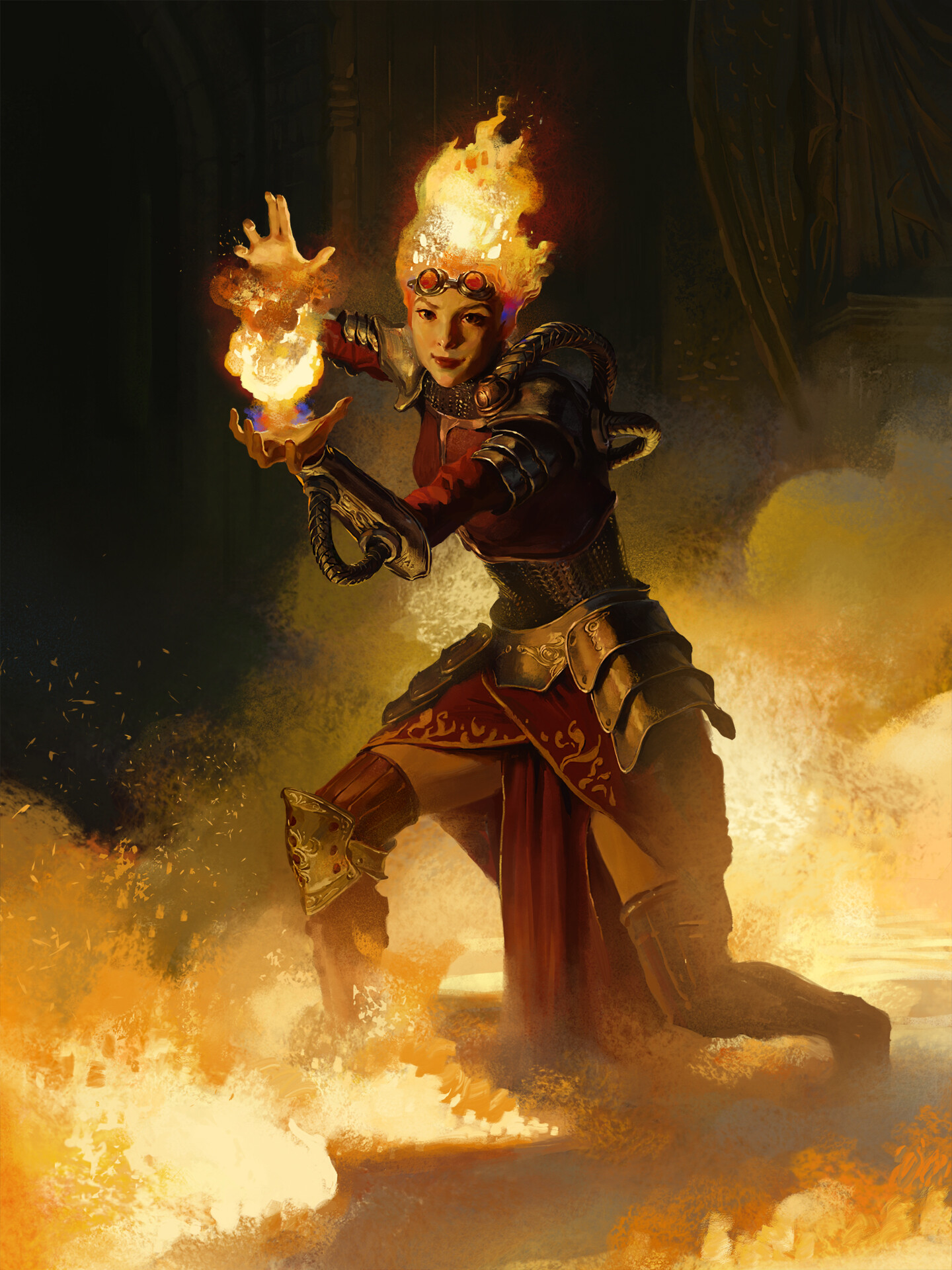 21dm7m 1440×1920 Mien Minh digital art fantasy art fan art illustration