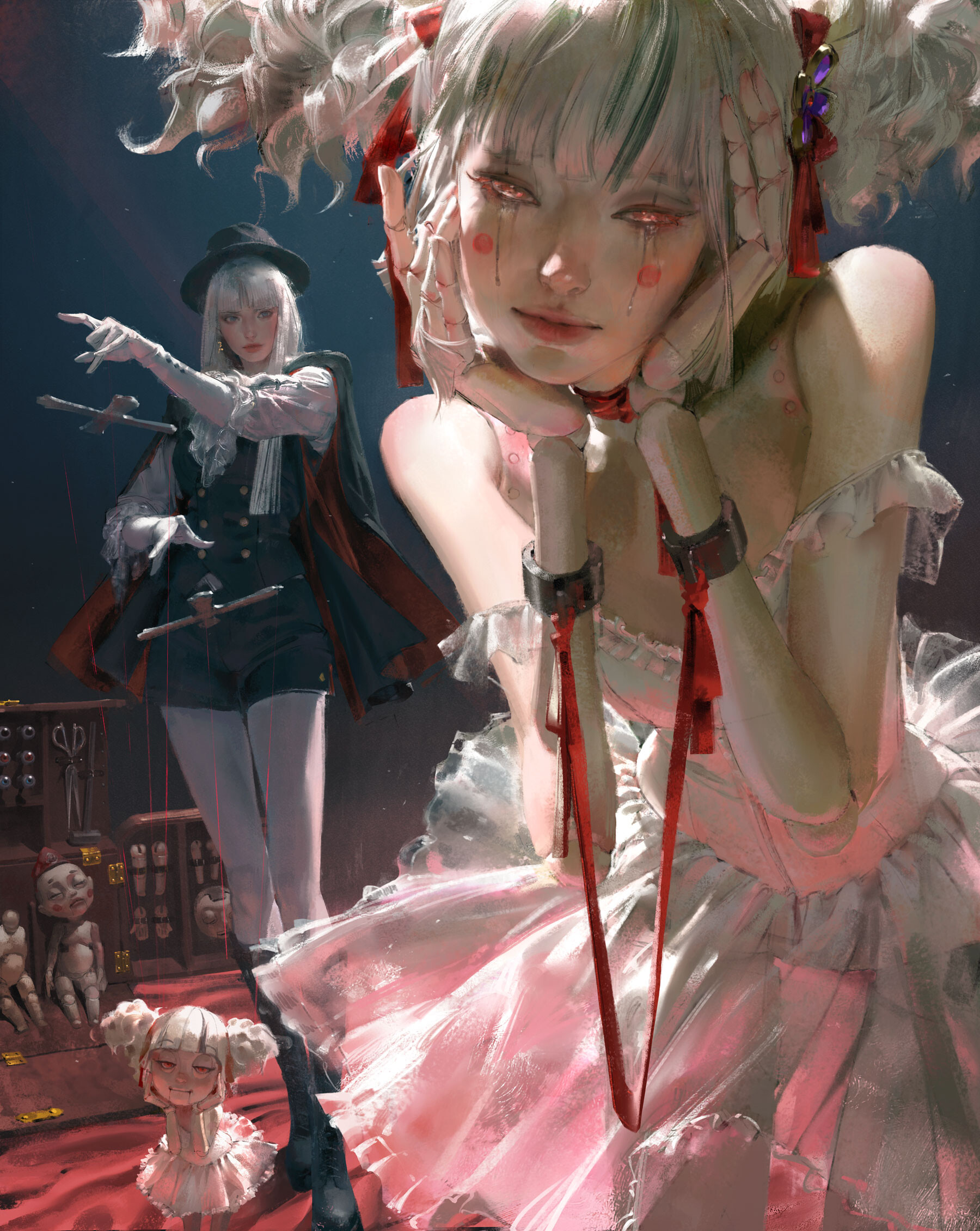 8gkqzj 1800×2259 Sangsoo Jeong digital art concept art illustration puppet