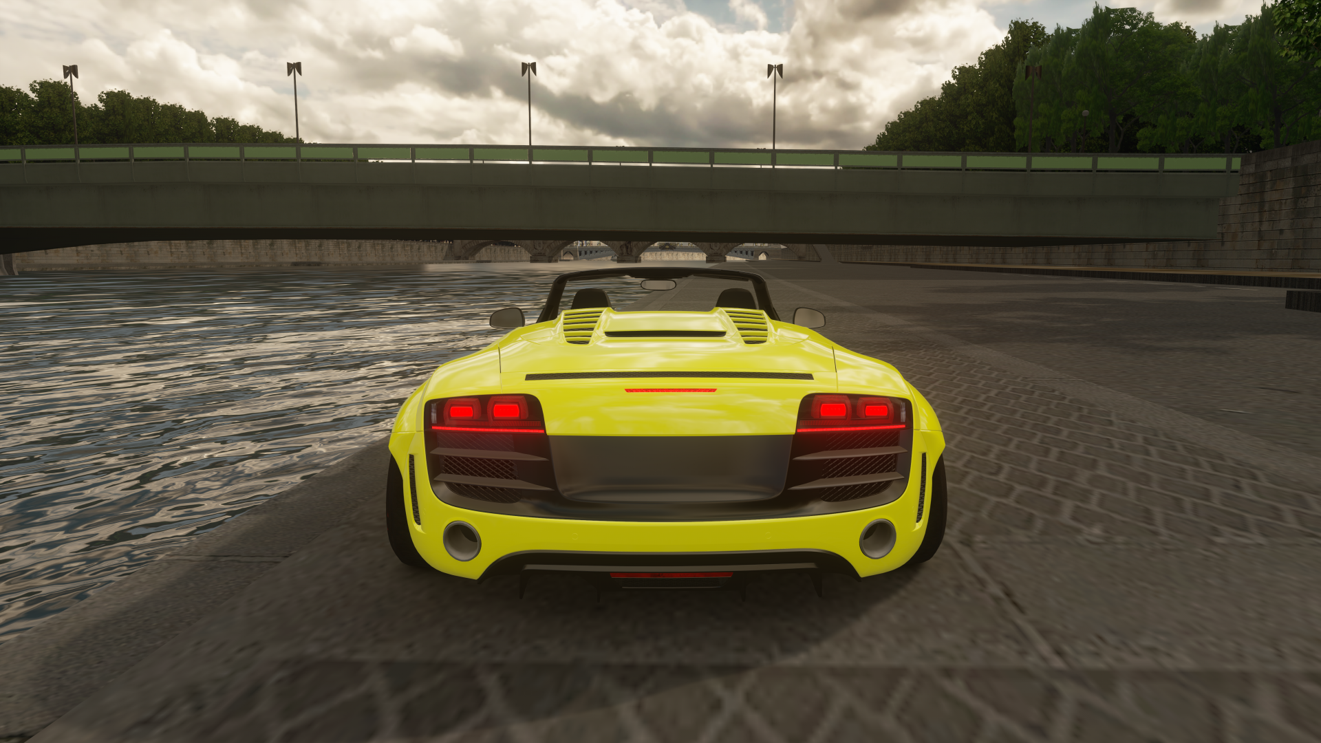 8gky8o 3840×2160 Audi Audi R8 yellow car bright