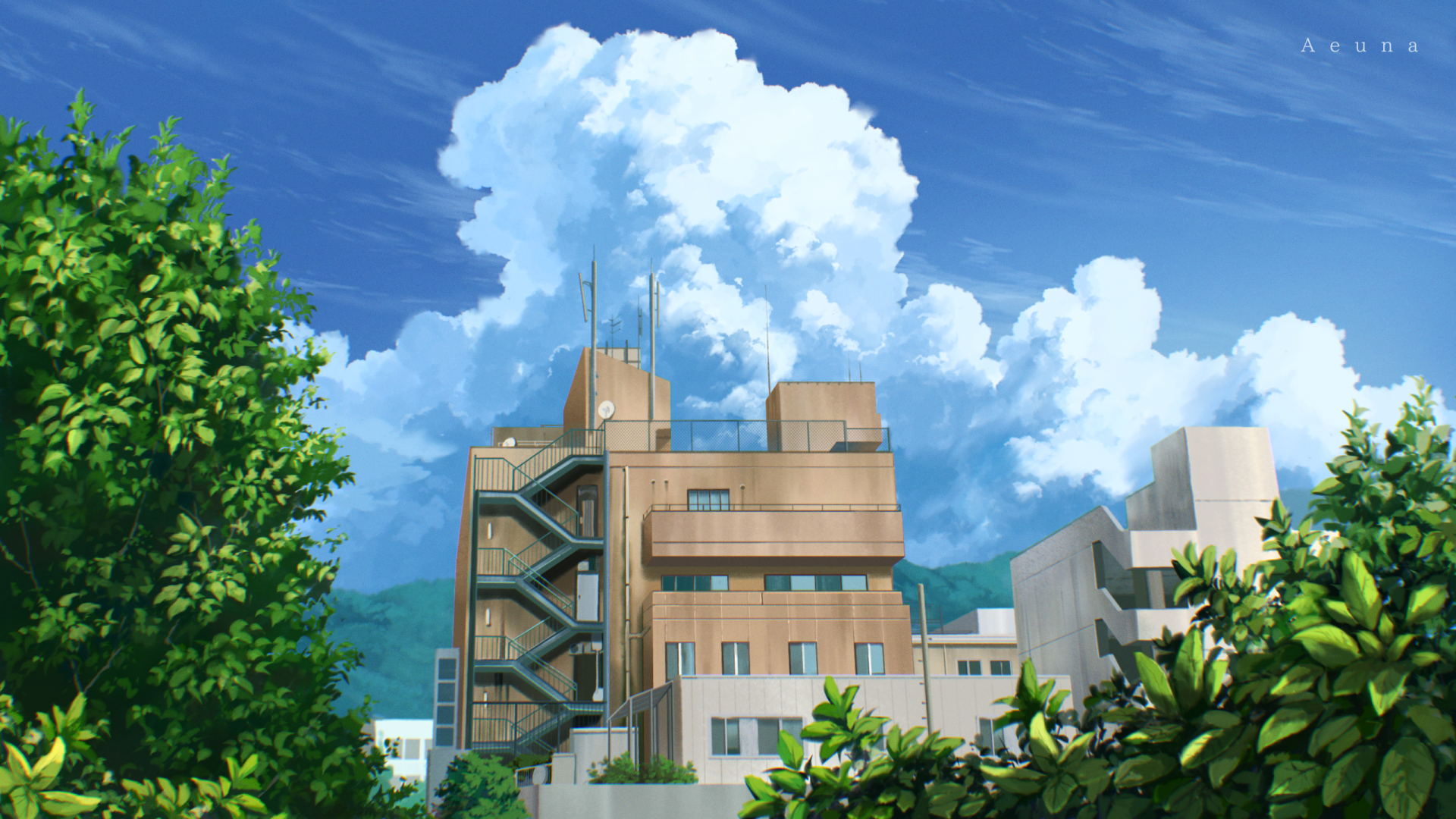 8gkyjo 2560×1440 Aeuna digital art artwork illustration digital painting