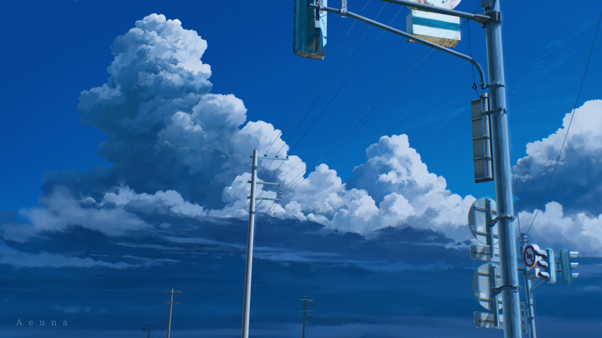 1qdz21 3840×2160 Aeuna digital art artwork illustration digital painting