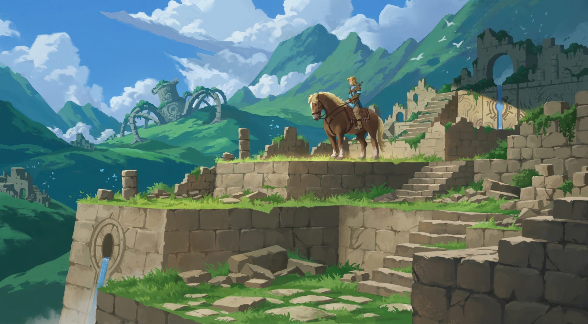 1qdvq3 3000×1656 Joris Halgand digital art artwork illustration digital painting