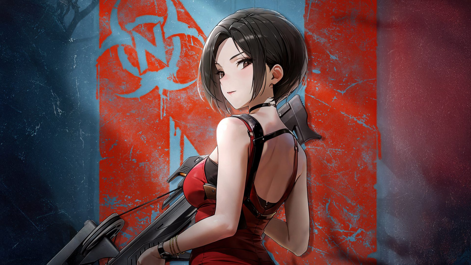 gwqrr7 3840×2160 Nikke: The Goddess of Victory Resident Evil Ada Wong video games video game characters